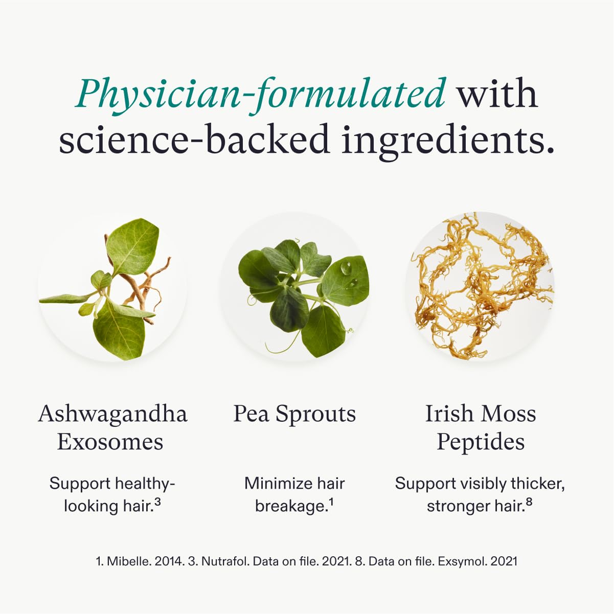 Nutrafol Women's Hair Serum, Supports Visibly Thicker and Stronger Hair, Vegan, Lightweight and Fast-Absorbing - 1 Fl Oz, 1 Bottle