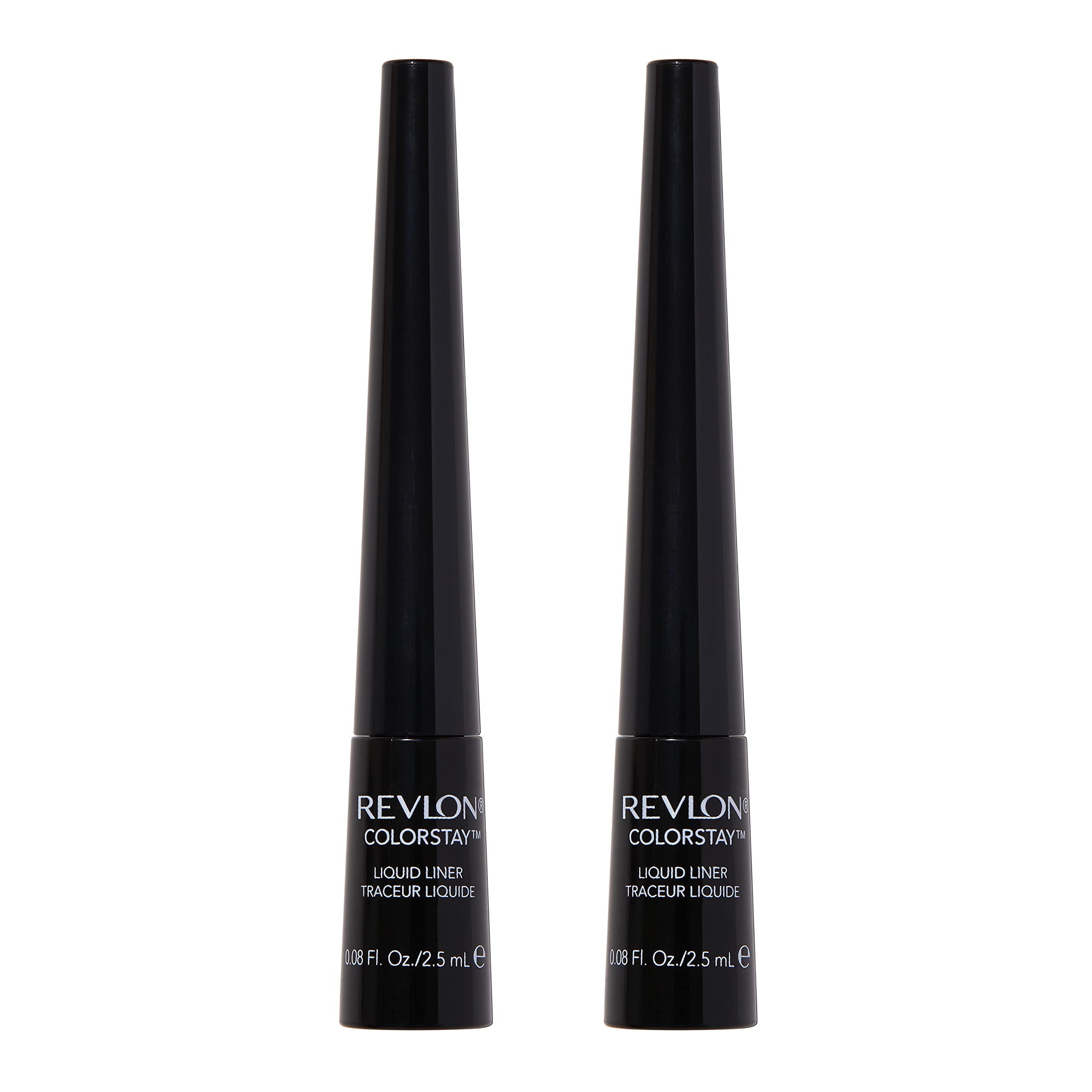 Revlon Colorstay Liquid Liner Twin Pack, Blackest Black, 0.08 Fluid Ounce
