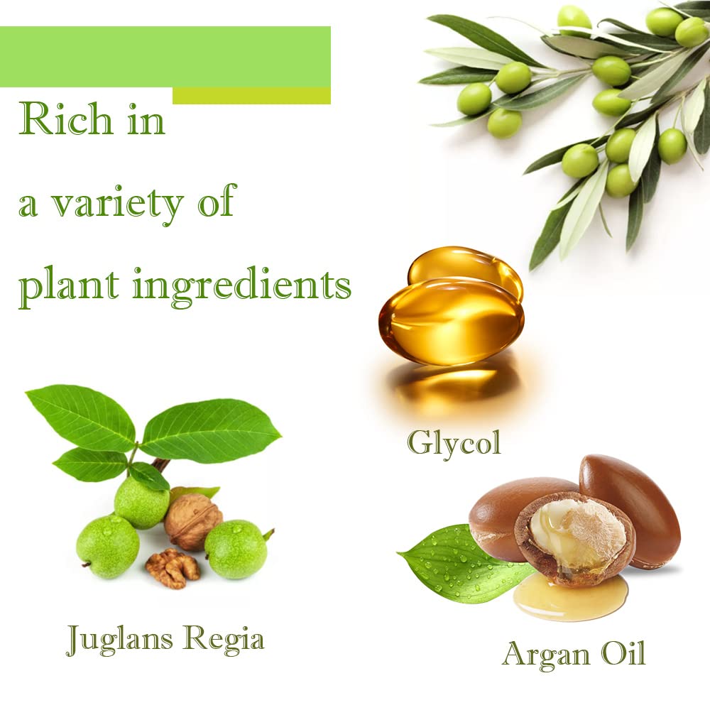 ALINICE Gray Hair Shampoo - Enriched Dye Formula with Natural Ingredients - Long Lasting & DIY 500ml (dark brown)