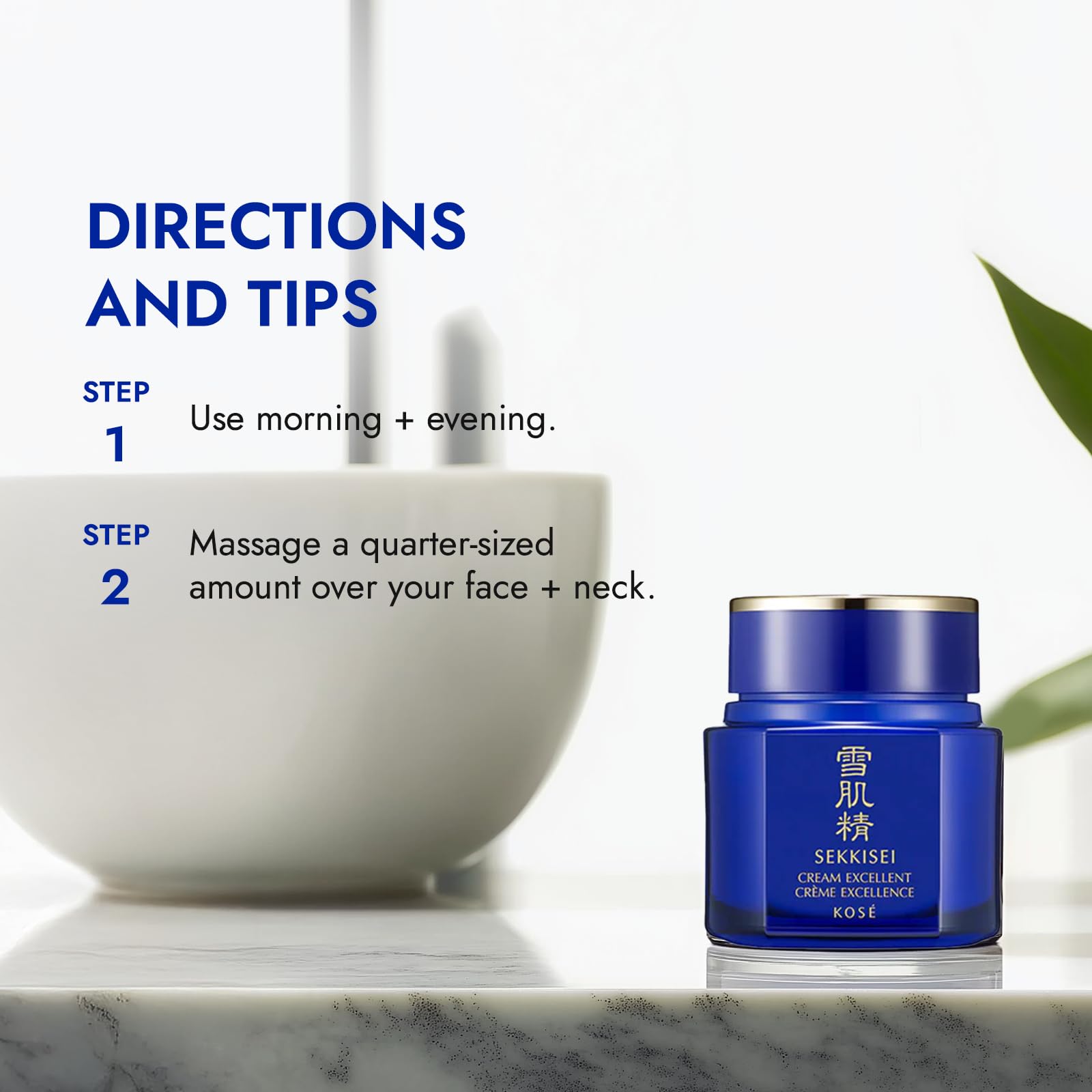 SEKKISEI Cream Excellent, Facial Moisturizer, 1.7 Ounce