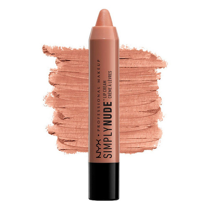 Nyx Professional Makeup Simply Nude Lipstick, Exposed, 3g