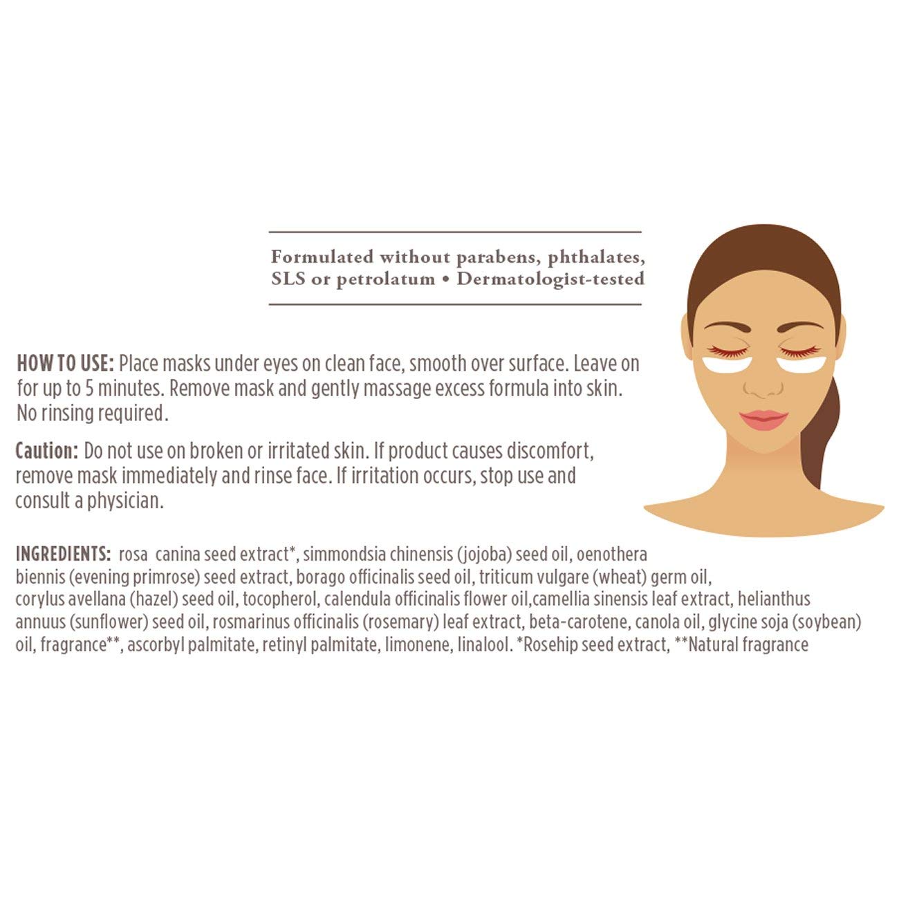 Burt's Bees Single Use Mask, Rejuvenating Eye