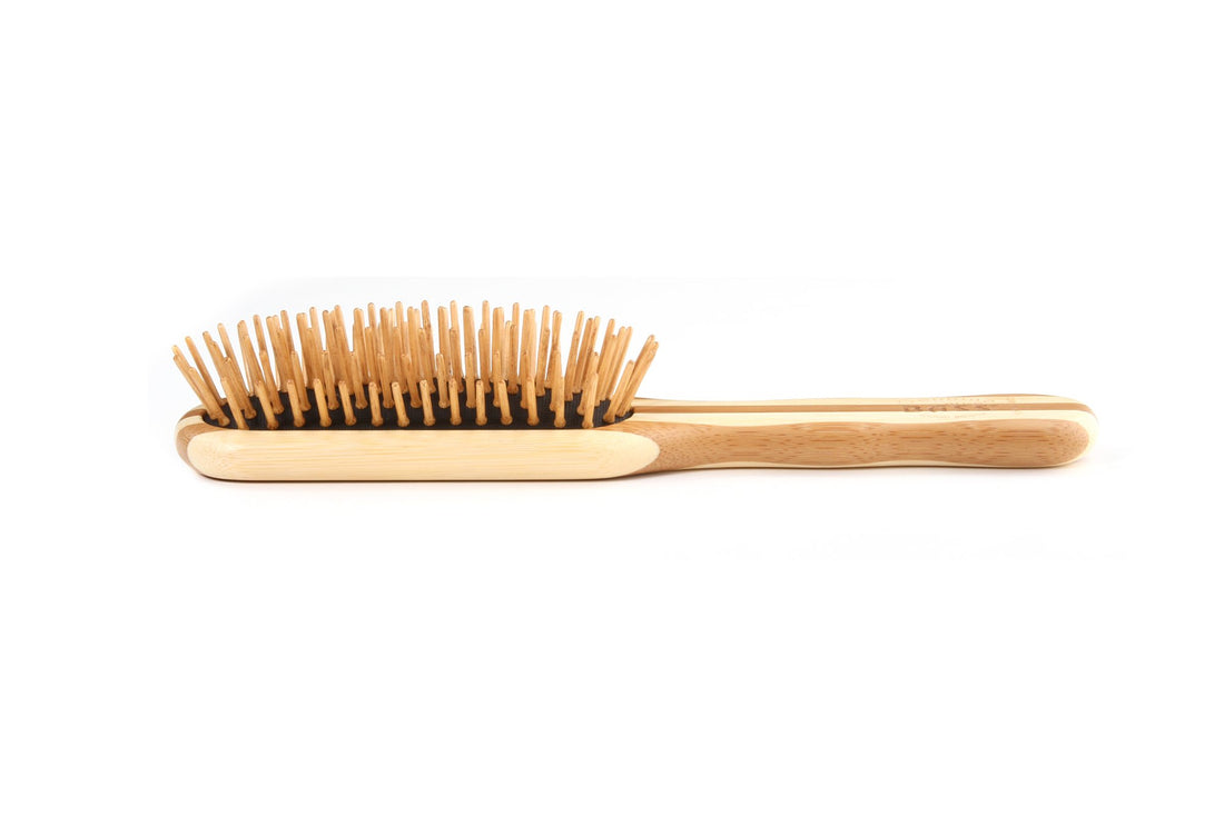 Brush - Professional Style Wood Bristle Light Wood Handle Bass Brushes 1 Brush