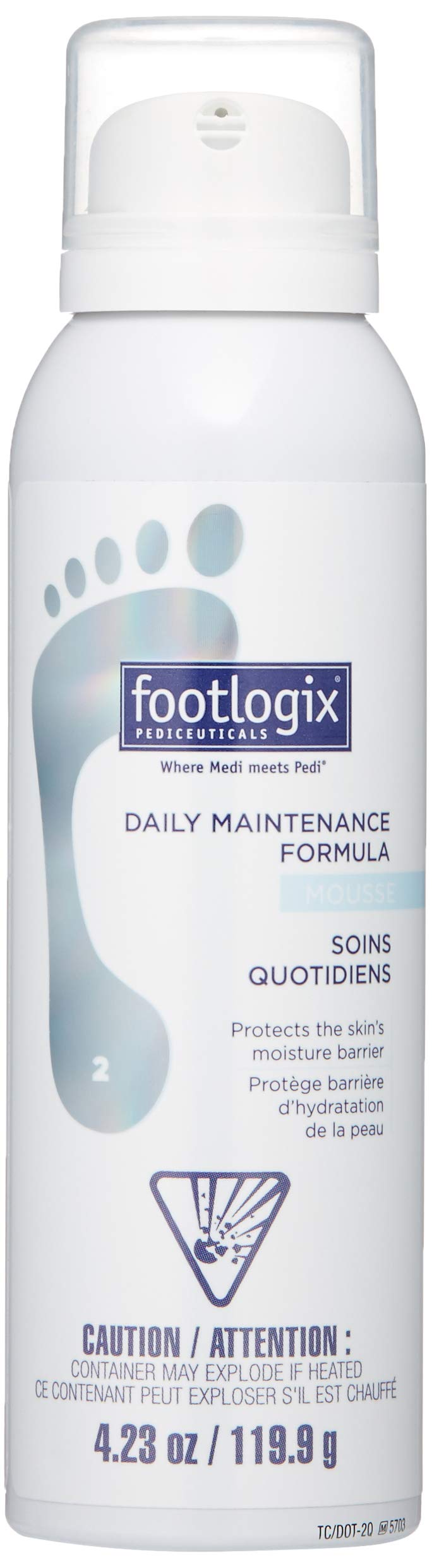 Footlogix Daily Maintenance Formula, 4.2 Ounce