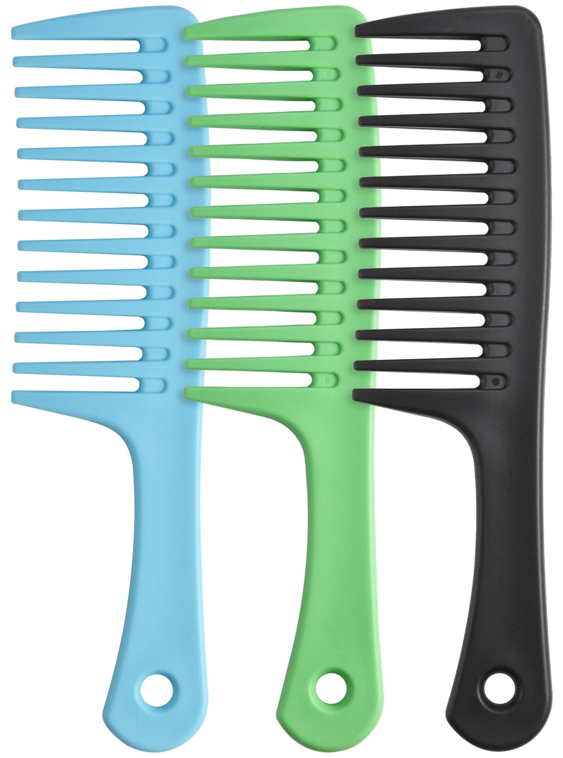 Wide Tooth and Large Detangling Comb, Durable Brush for Styling and Professional Care, Suitable for Curly, Long, Wet Hair Types