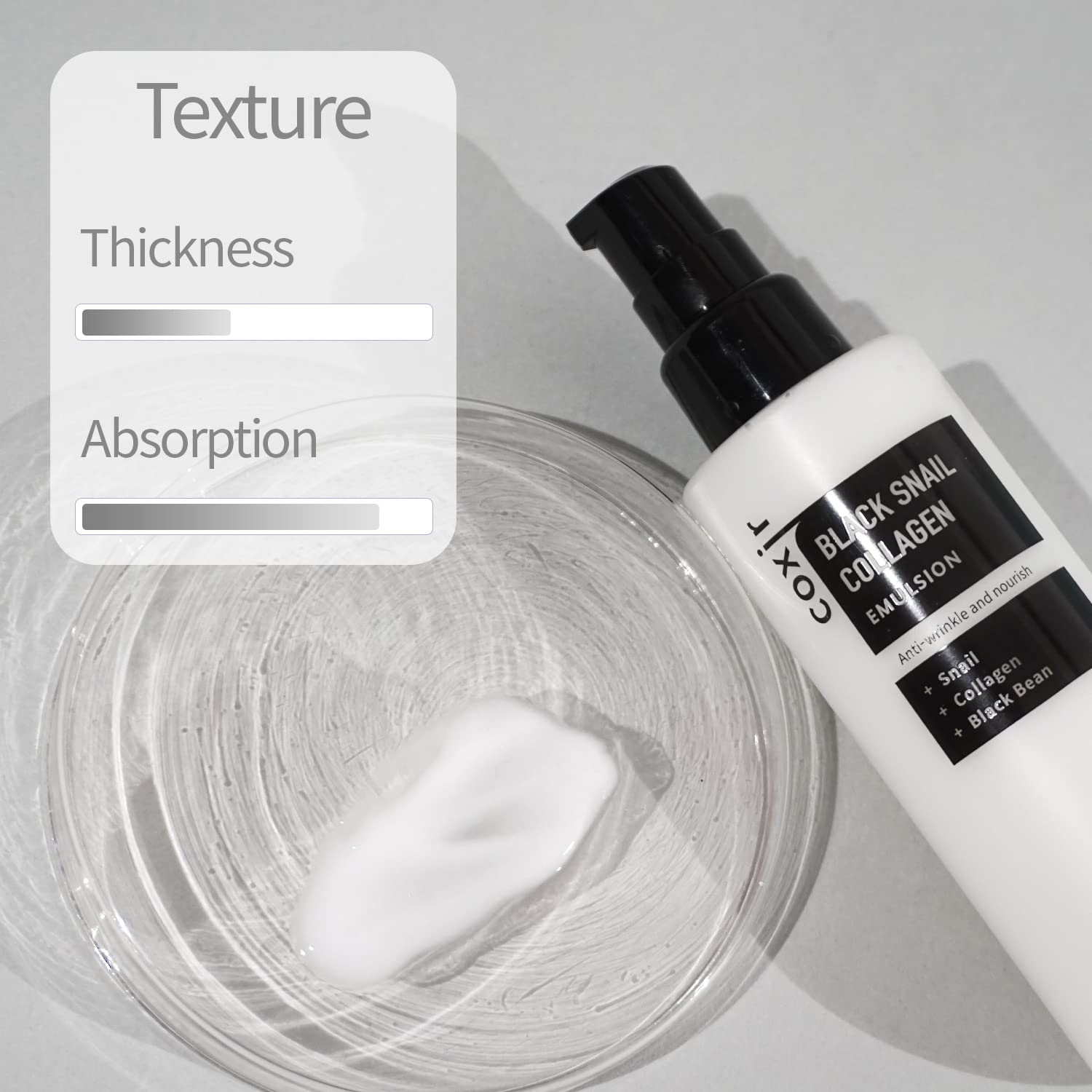 COXIR Black Snail Collagen Emulsion 100ml