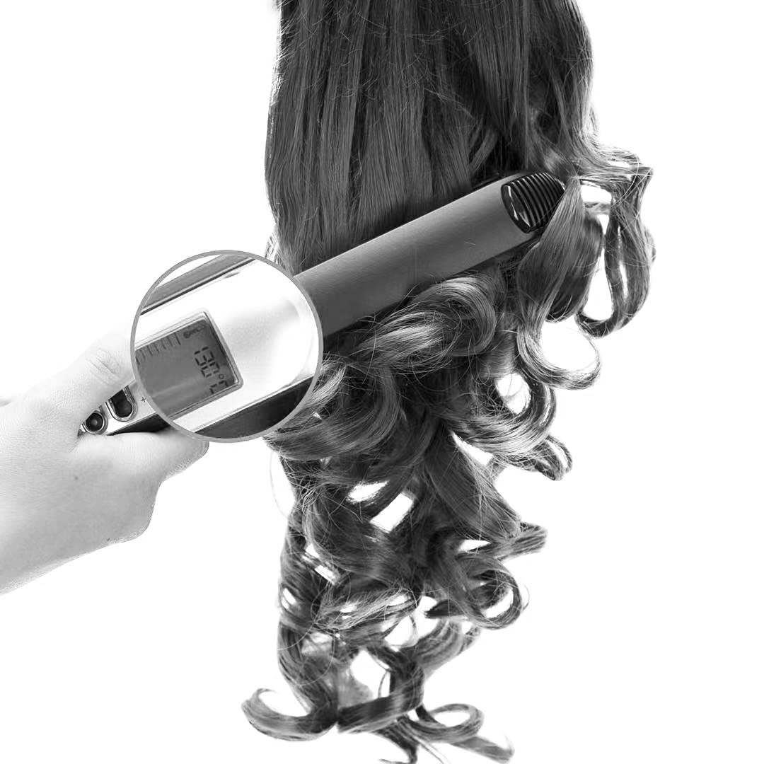 PRETTYSHOP 18 Hair Piece Pony Tail Extension BLACK Voluminous & Fullness curled wavy Heat-Resisting H63