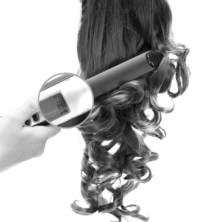 PRETTYSHOP 18 Hair Piece Pony Tail Extension BLACK Voluminous & Fullness curled wavy Heat-Resisting H63