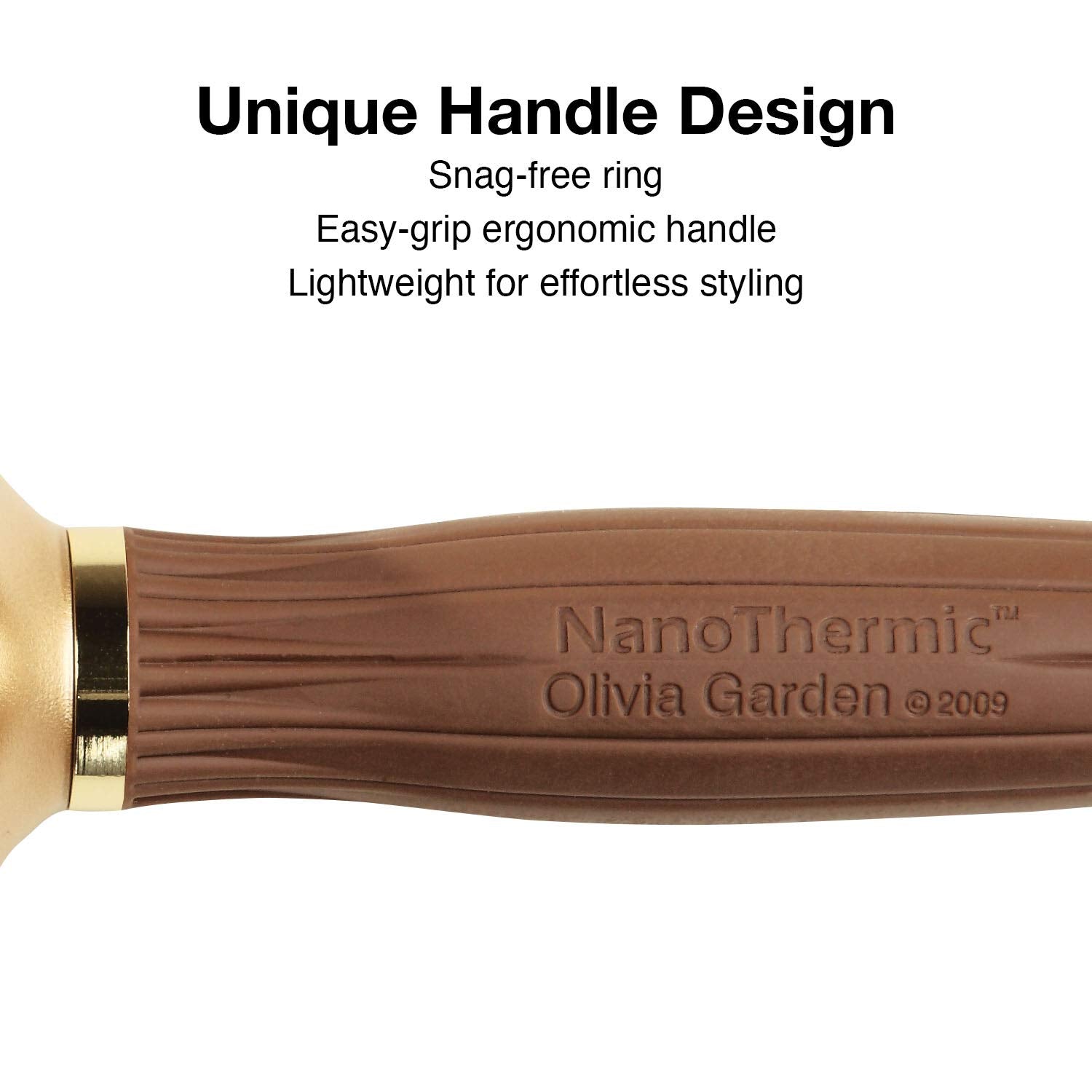 Olivia Garden NanoThermic Ceramic + Ion Shaper Vent Brush - 1 Unit