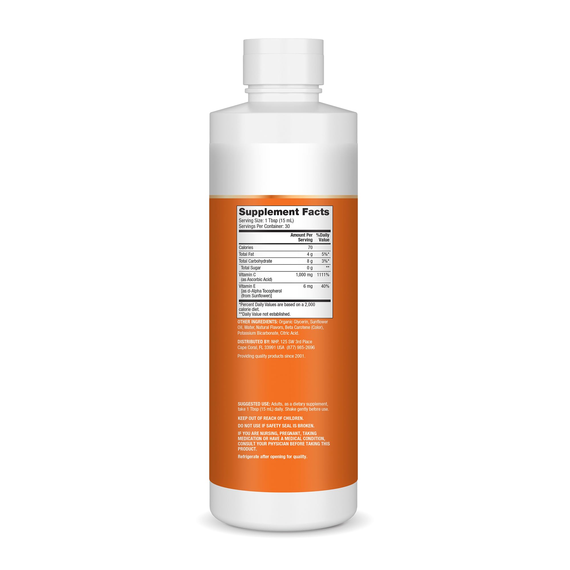 Dr. Mercola Liquid Liposomal Vitamin C, 15.20 Fl. Oz. (450 mL), 3-Pack (90 Servings), Dietary Supplement, Potent Antioxidant and Essential Nutrient, Non-GMO