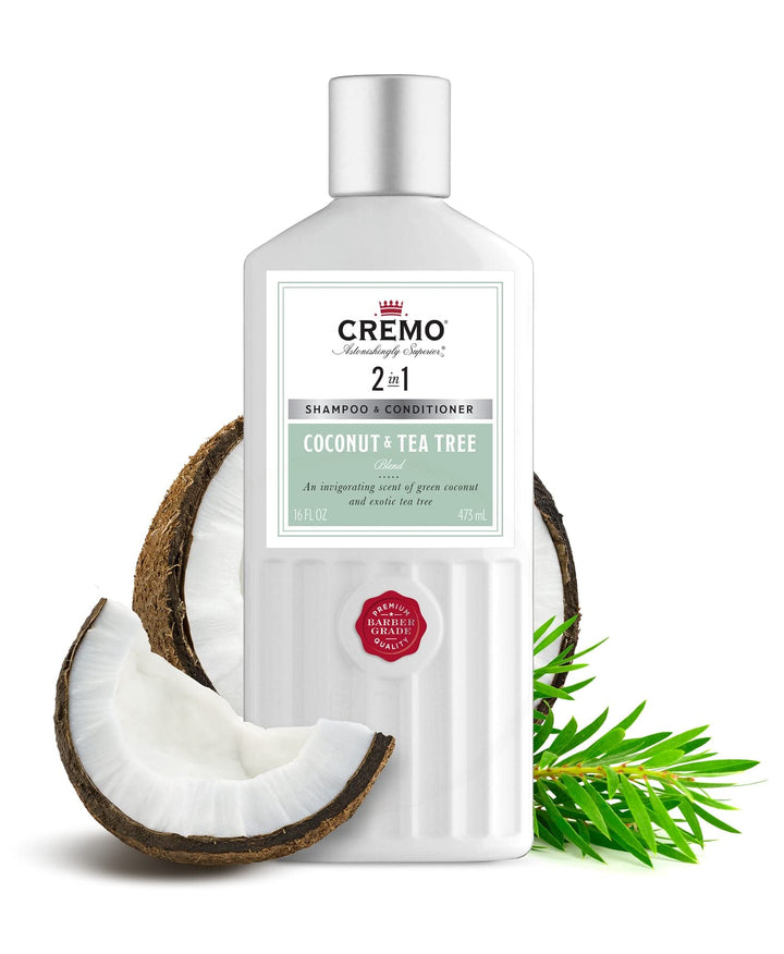 2-in-1 Coconut Tea Tree Shampoo Conditioner