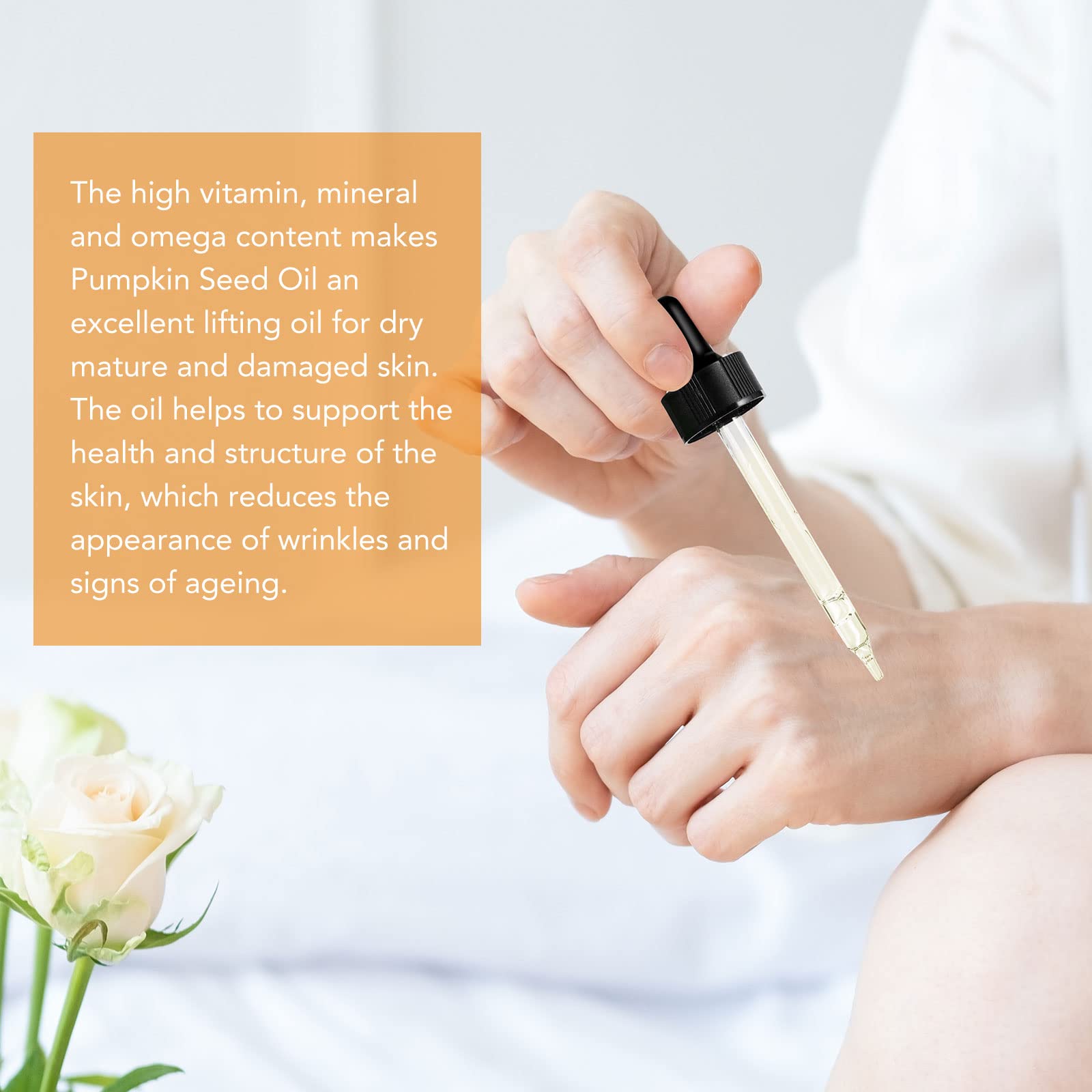 NIFEISHI Organic Pumpkin Seed Oil for Hair Growth & Scalp Care – Cold Pressed, Pure & Natural Hair Serum to Strengthen, Repair Dry Damaged Hair, Moisturize Skin, Face & Body – 2.02 Fl Oz