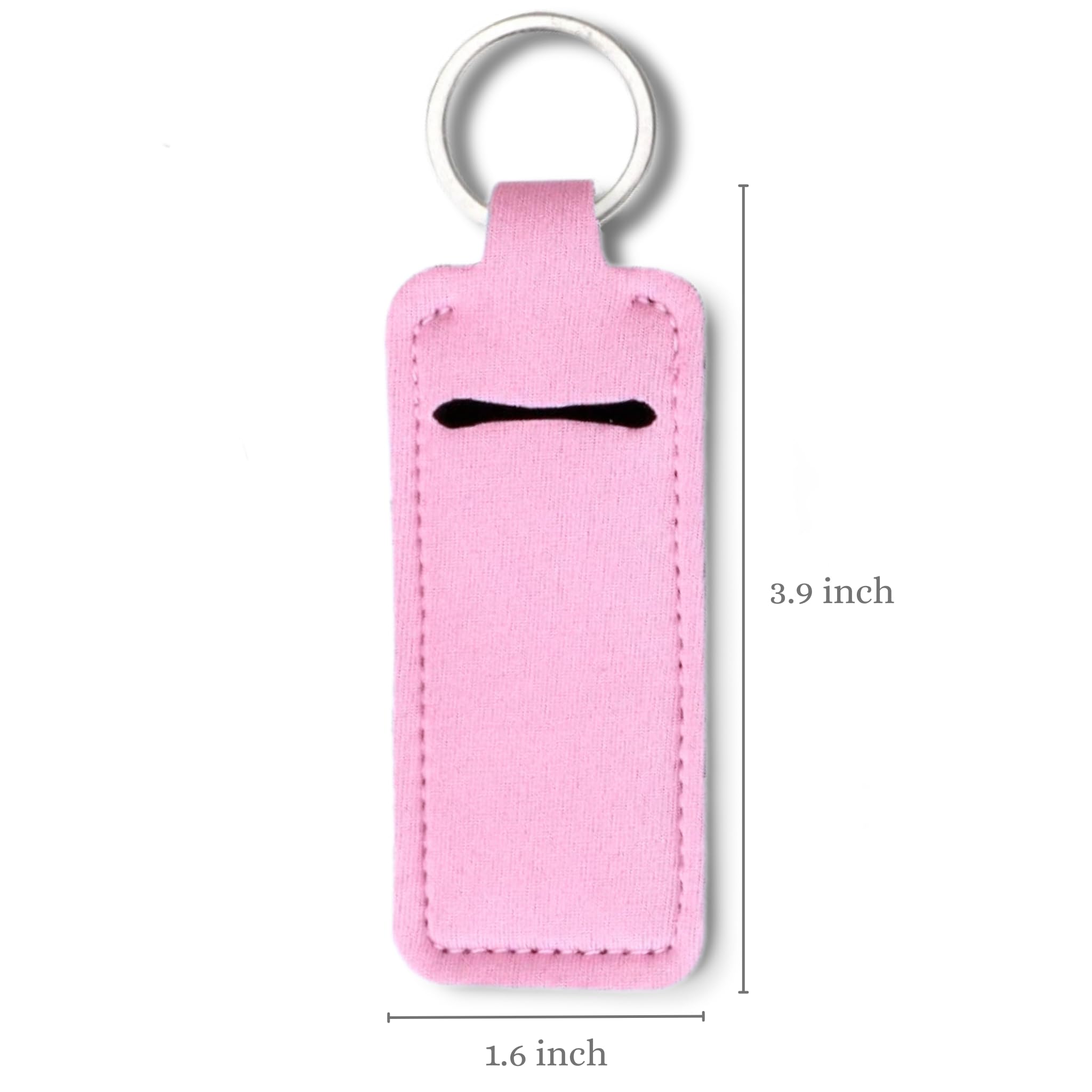 TINY SEED Gift Bundle: Mango Chapstick 4-Pack. Includes Bonus Lip Balm Holder Keychain (Pink). Limited Edition Flavor from the Chapstick Tropical Paradise Collection