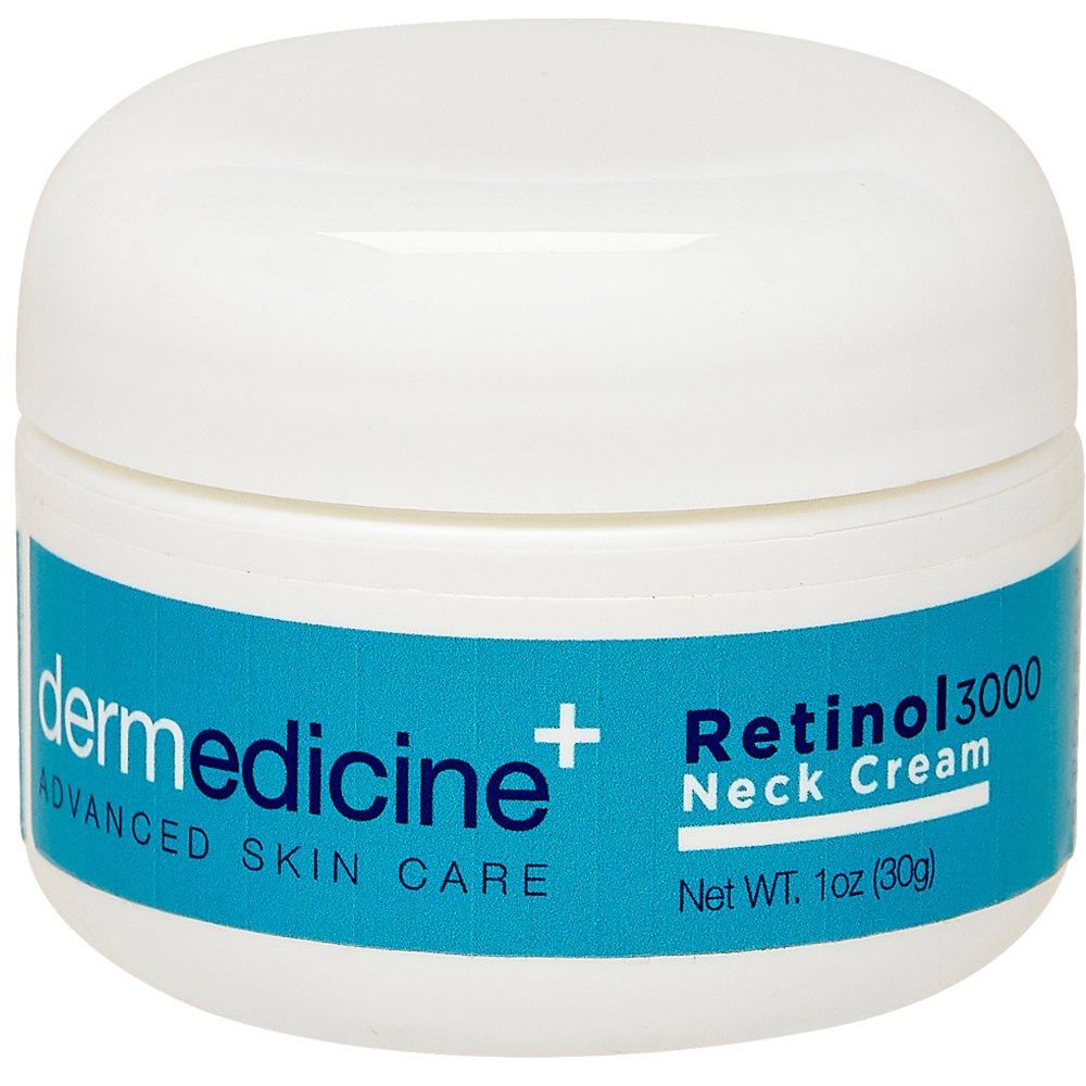 Neck Tightening Cream w/Retinol 3000 | Anti-Aging Lotion | Helps to Firm & Tighten Loose Sagging Skin Smooth Wrinkles & Fine Lines | More Youthful Neck and Chest | 1 fl oz/30 ml