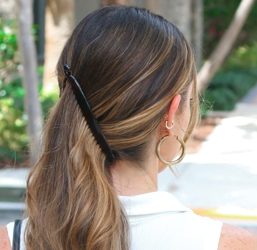 Camila Paris CP2 (6) French woman Hair Accessories, Hair Banana Comb. Strong and Durable Hair Ornaments. Made in France