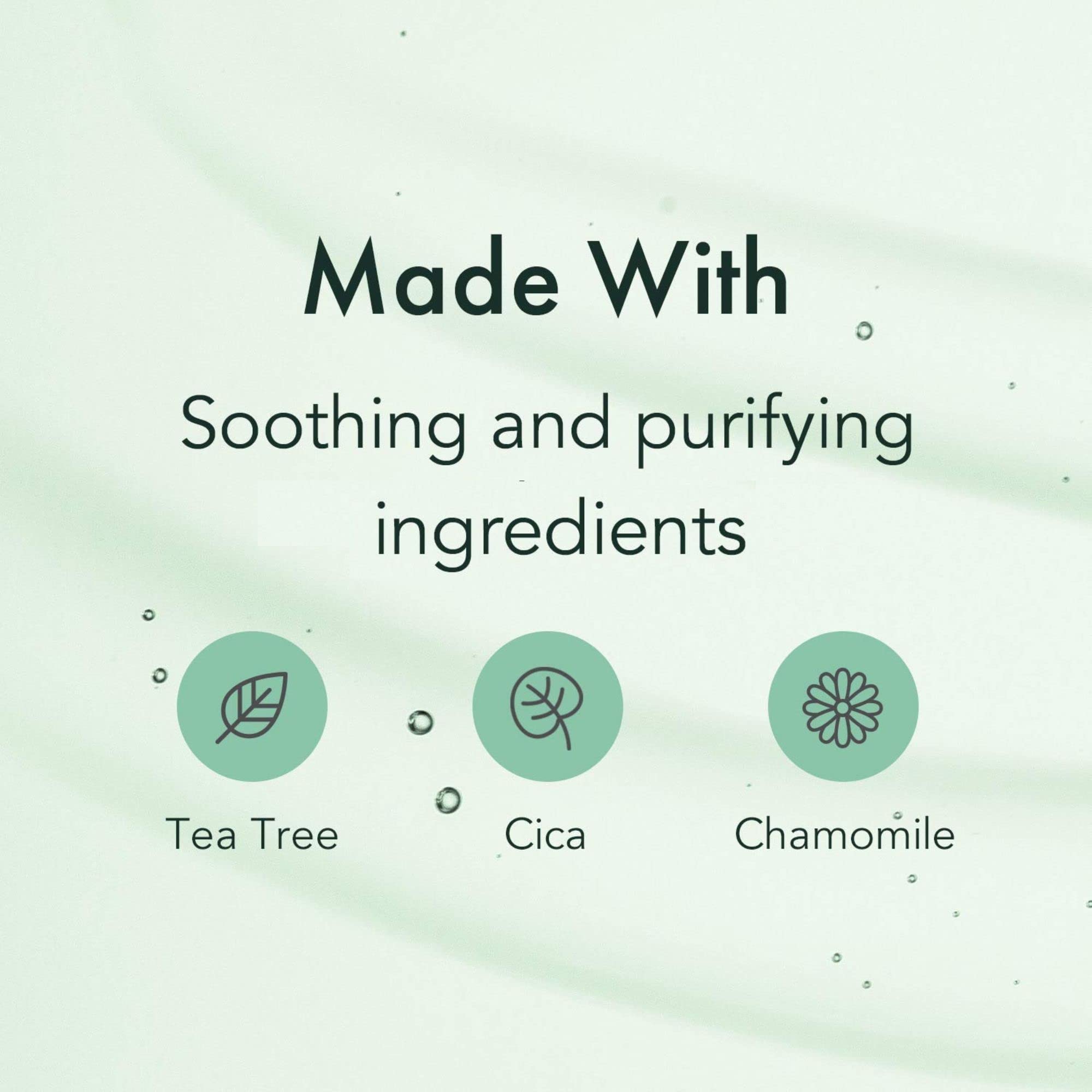 Rael Bamboo Face Sheet Mask - (Tea Tree, 5 Sheets) Fresh Forward Real Natural Facial Mask With Tea Tree Oil For Acne Prone Skin by Rael