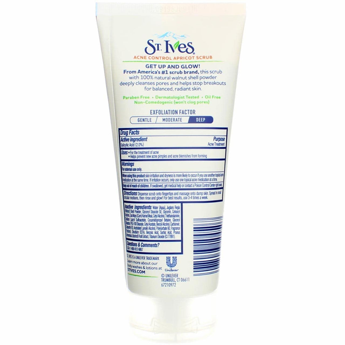 St. Ives Blemish & Blackhead Control Apricot Scrub, 6 oz (Pack of 3)