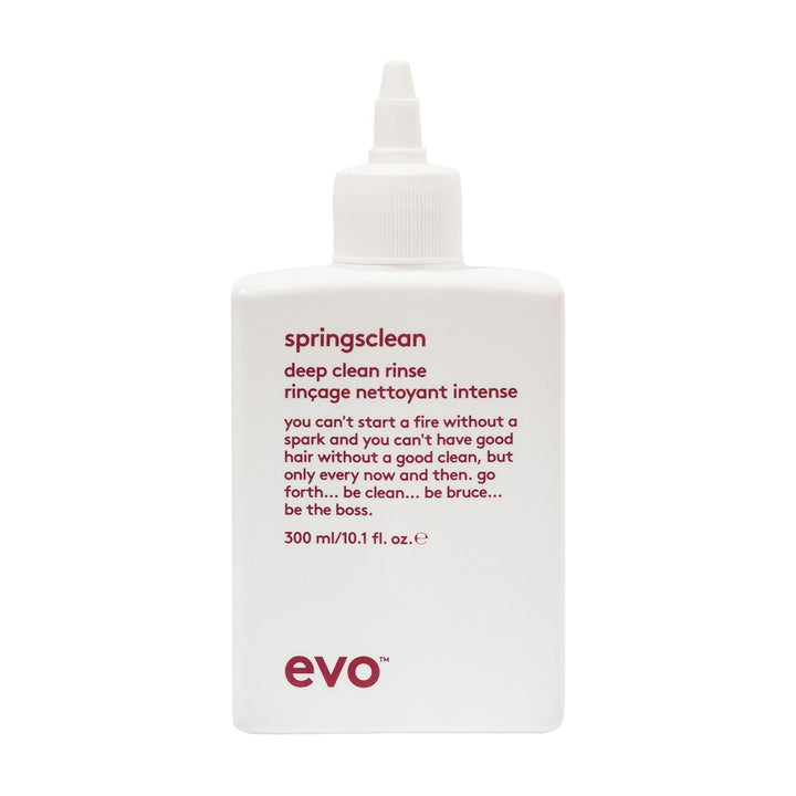 EVO Springsclean Deep Clean Rinse Shampoo for Curly Hair, 10.1 Fl Oz
