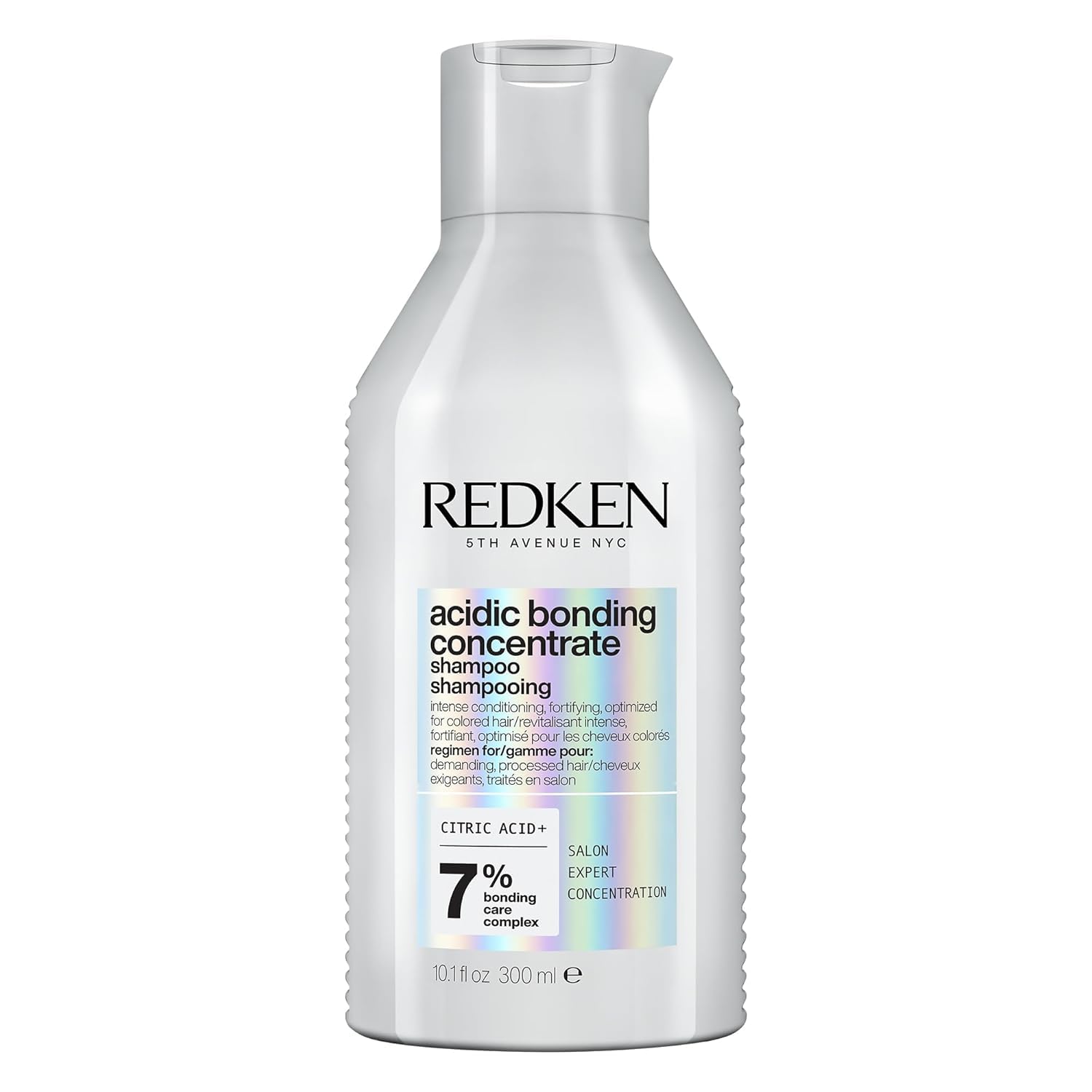 Redken Bonding Shampoo for Damaged Hair Repair | Acidic Bonding Concentrate | For All Hair Types |10.1 Fl Ounce