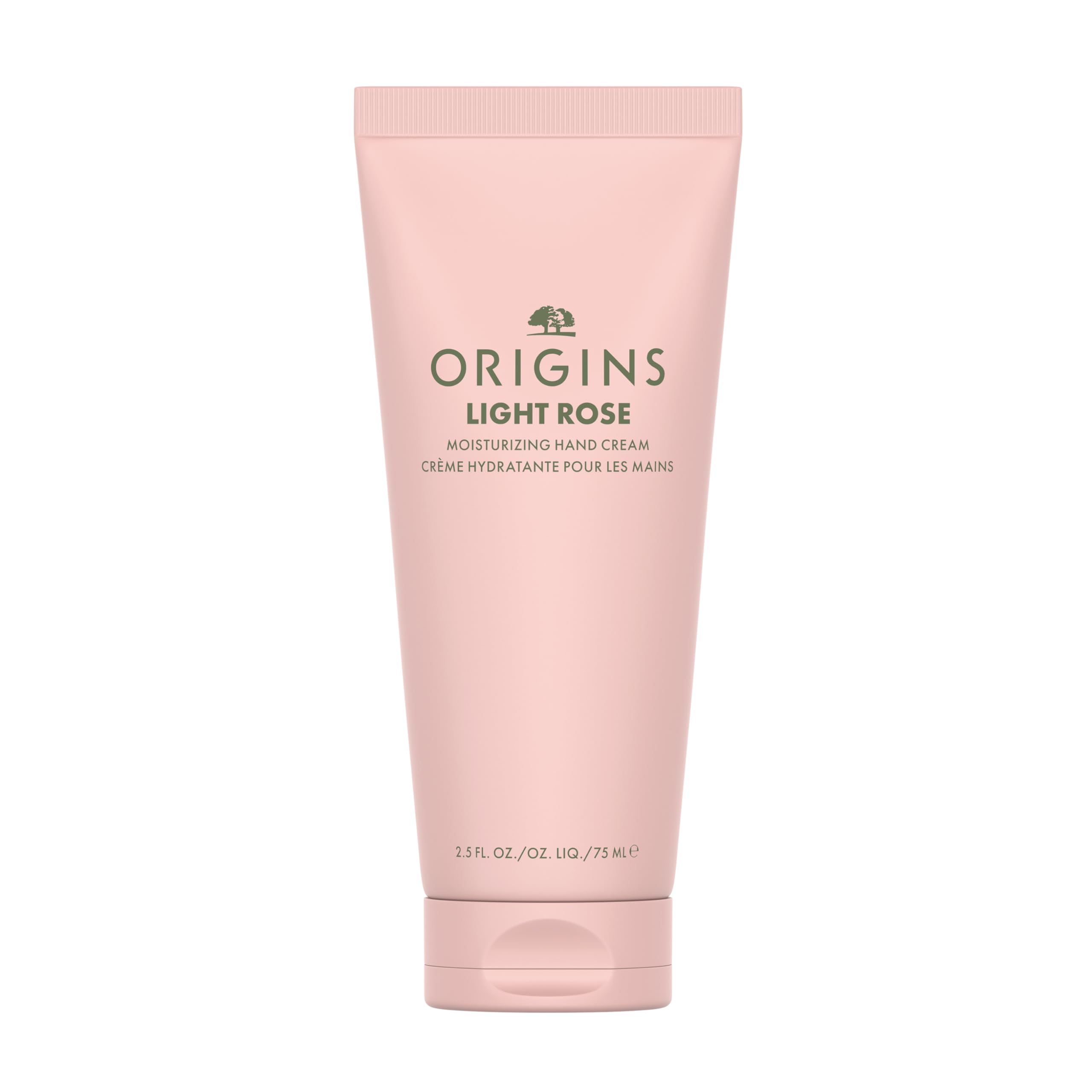 Origins Light Rose Moisturizing Hand Cream | Hydrates & Softens Dry Skin | With Plant-Derived Glycerin, Travel Size, 2.5 Fl Oz