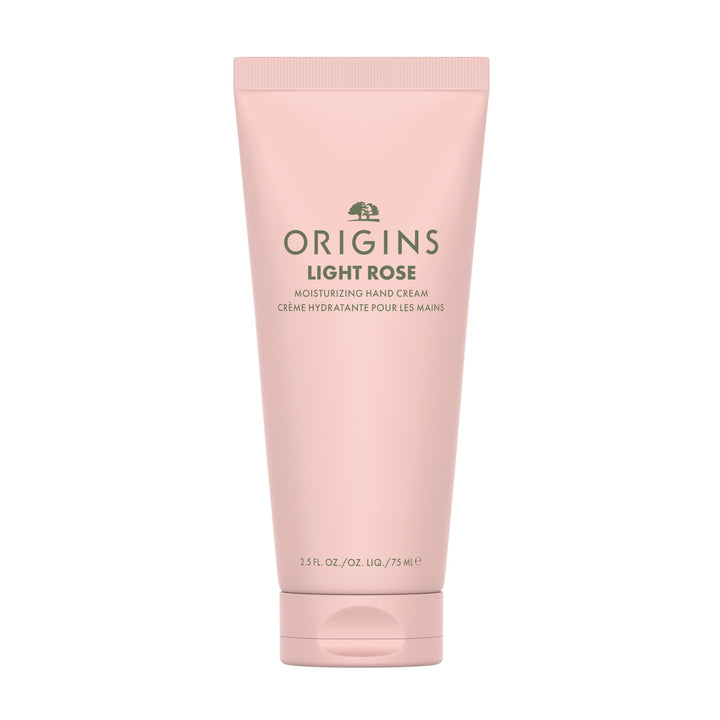 Origins Light Rose Moisturizing Hand Cream | Hydrates & Softens Dry Skin | With Plant-Derived Glycerin, Travel Size, 2.5 Fl Oz