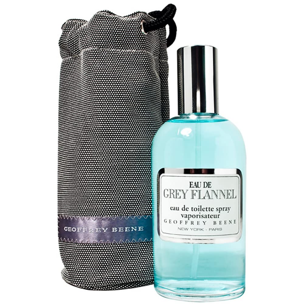 Geoffrey Beene Men's Cologne, Eau De Grey Flannel, Eau De Toilette EDT Spray, 4 Fl Oz