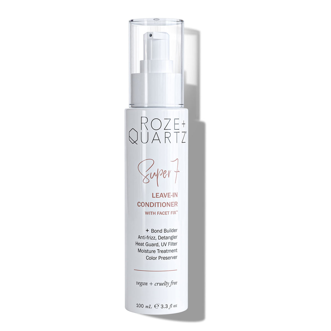 Roze + Quartz® Super 7 Leave-In Conditioner • Seven Benefits for All Hair Types (3.3oz)