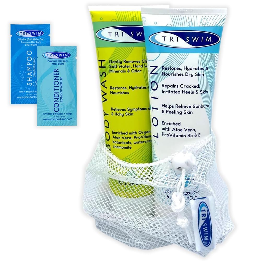 TRISWIM Chlorine Out Body Wash & Lotion Gift Set