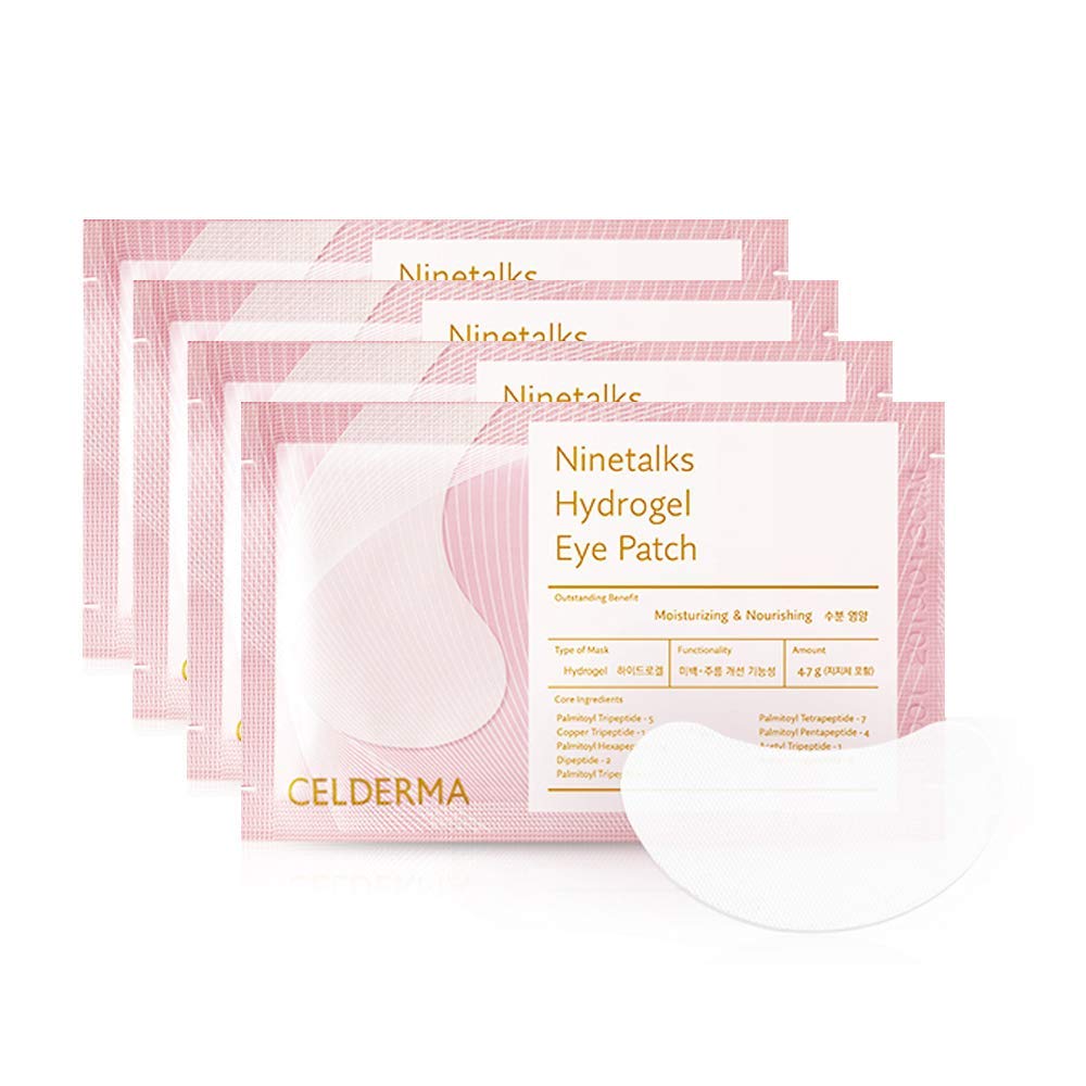 CELDERMA Season9 Ninetalks Hydrogel Eye Patch [4 pairs] Anti-aging, Firming, Cooling Undereye Mask