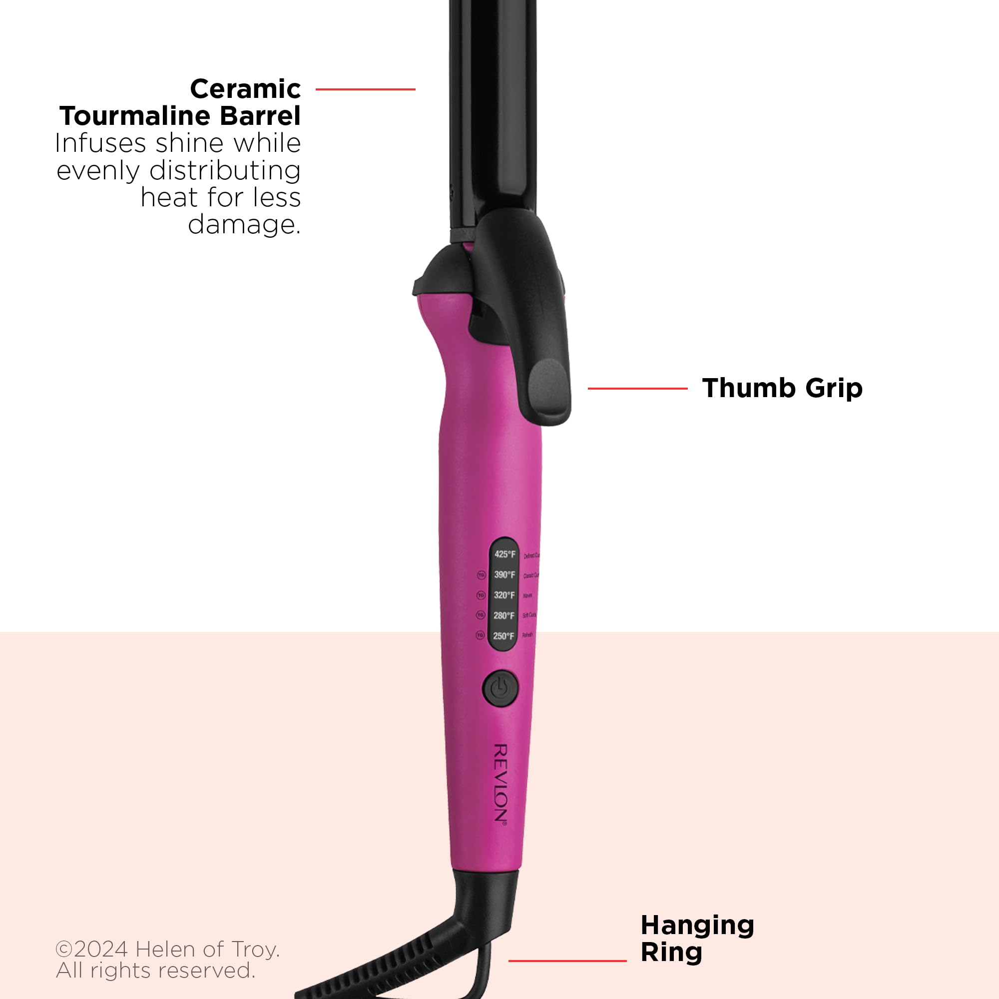 REVLON Easy Heat - 1 Precision Curling Iron