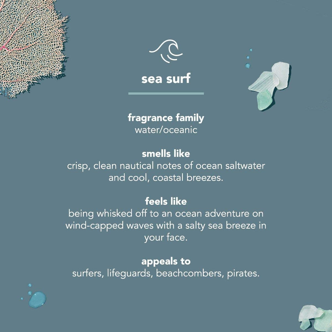 Method Sea + Surf: Method Mens Body Wash, Sea + Surf, 6 Count