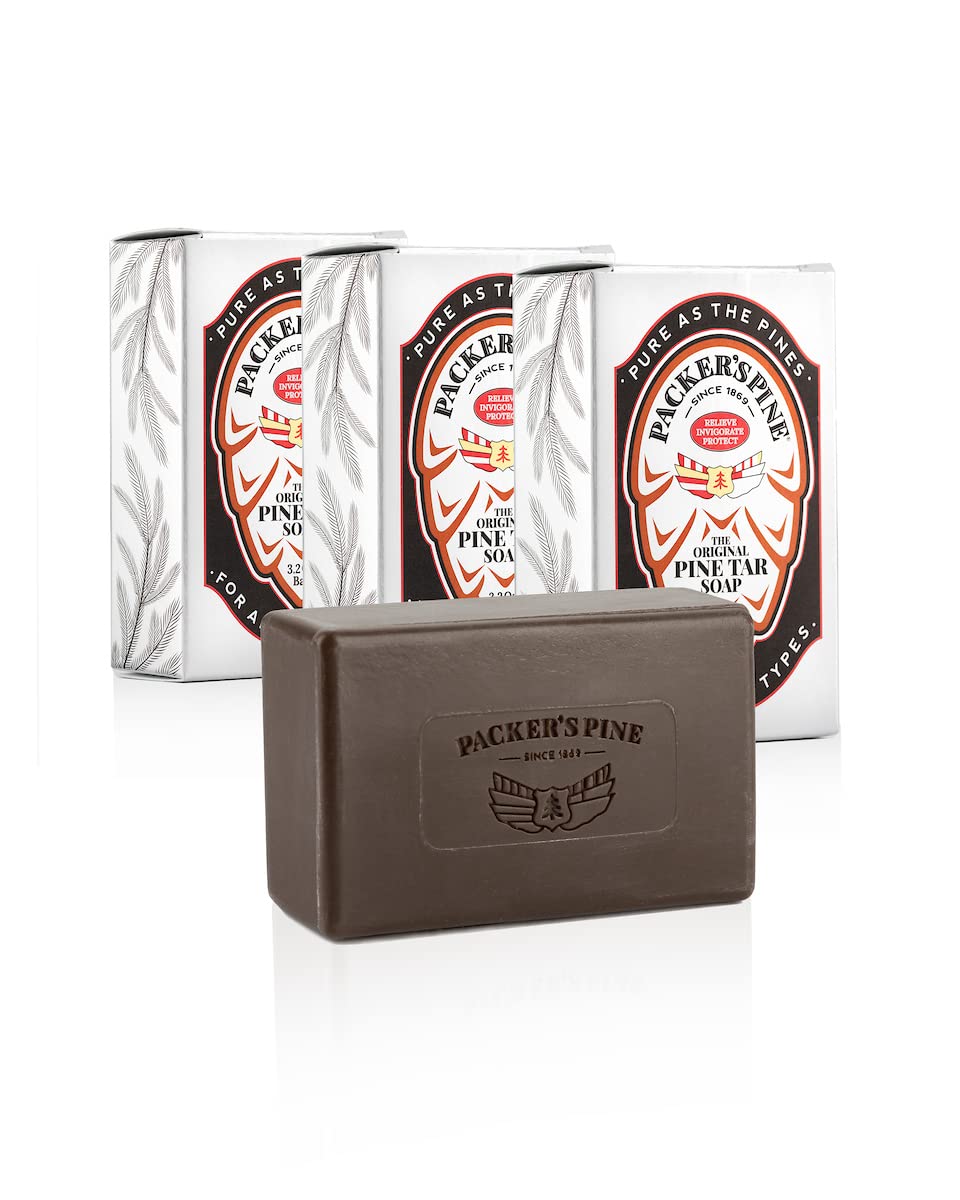 Elorac Inc Elorac Inc Packers Pine Tar Soap, 3.3 oz (Pack of 3)