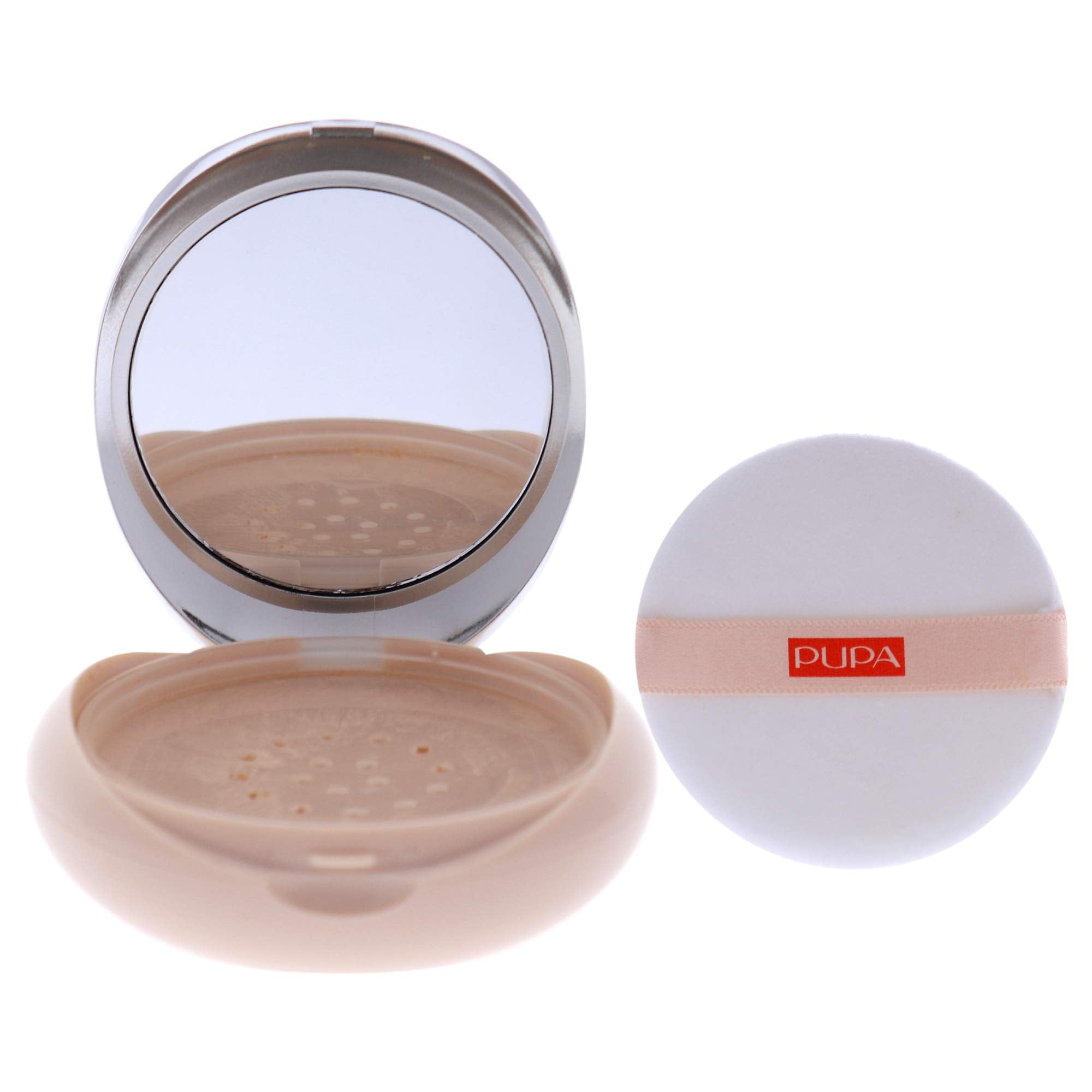 PUPA Milano Like A Doll Invisible Loose Powder - For a Radiant and Natural Look - Smooths Skin and Minimizes Blemishes - Perfectly Blends with Skin - 003 Natural Beige - 0.32 Oz (I0111822)