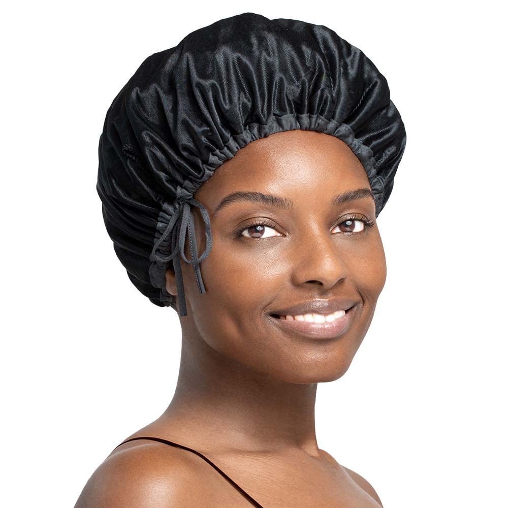 Stay On Satin Drawstring Bonnet Style 9723