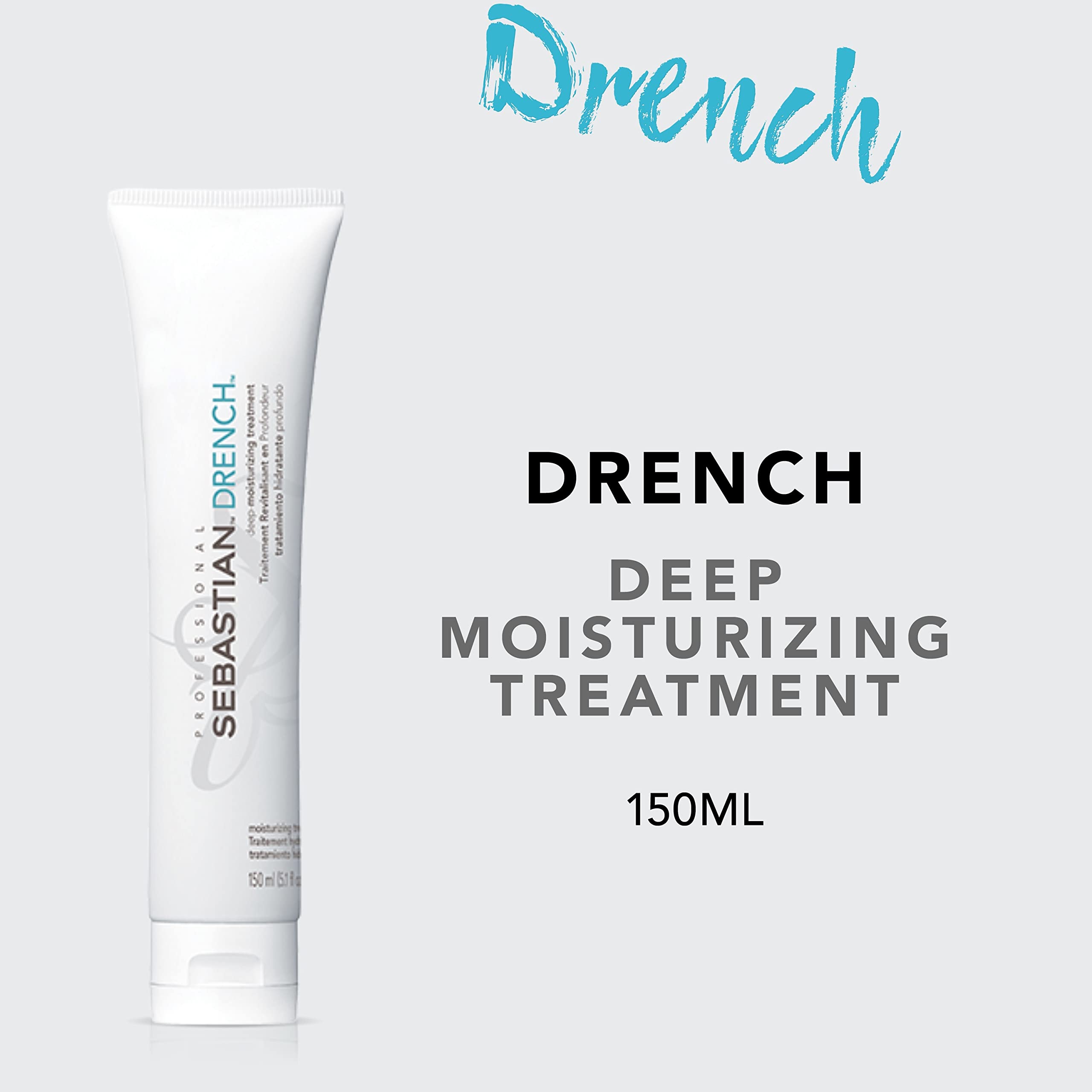 Sebastian Drench Deep Moisturizing Treatment, For Chemically Treated Hair, 5.1oz