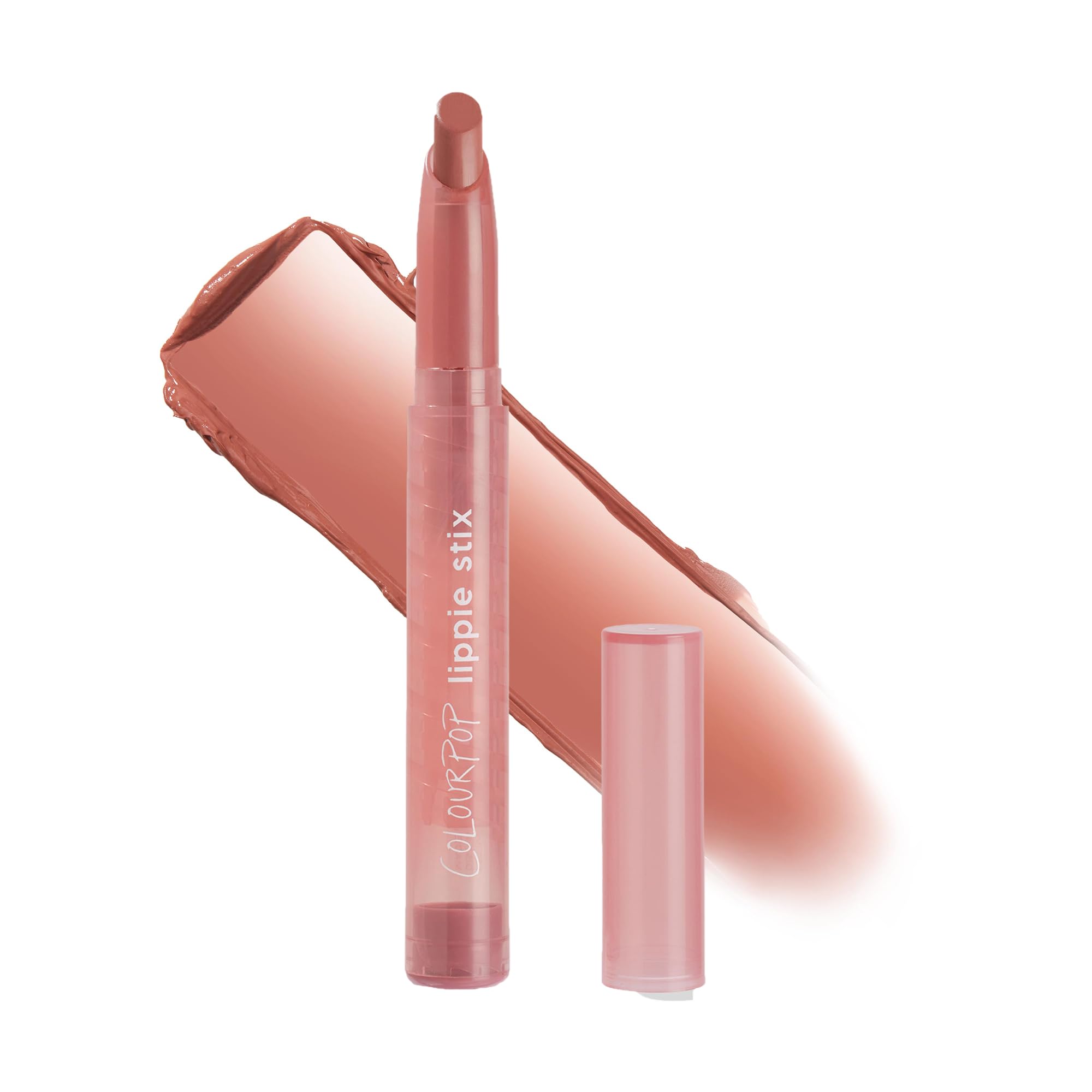 ColourPop Lippie Stix - Long-Lasting Matte Lipstick Formulated with Vitamin E & Shea Butter for All Day Moisture - Richly Pigmented Pink Nude Lipstick - Paraben and Sulfate Free - Oh Snap (0.4 oz)