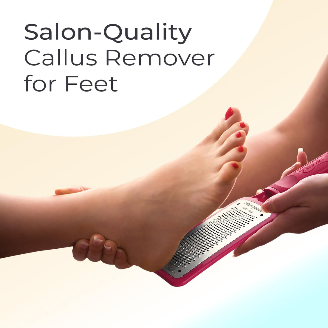 Microplane Colossal Pedicure Rasp Foot File - Brown