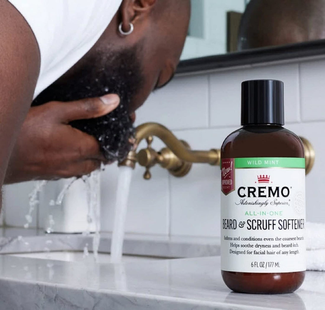 Mint Blend: Cremo Beard And Scruff Softener - Mint Blend - 6 Oz