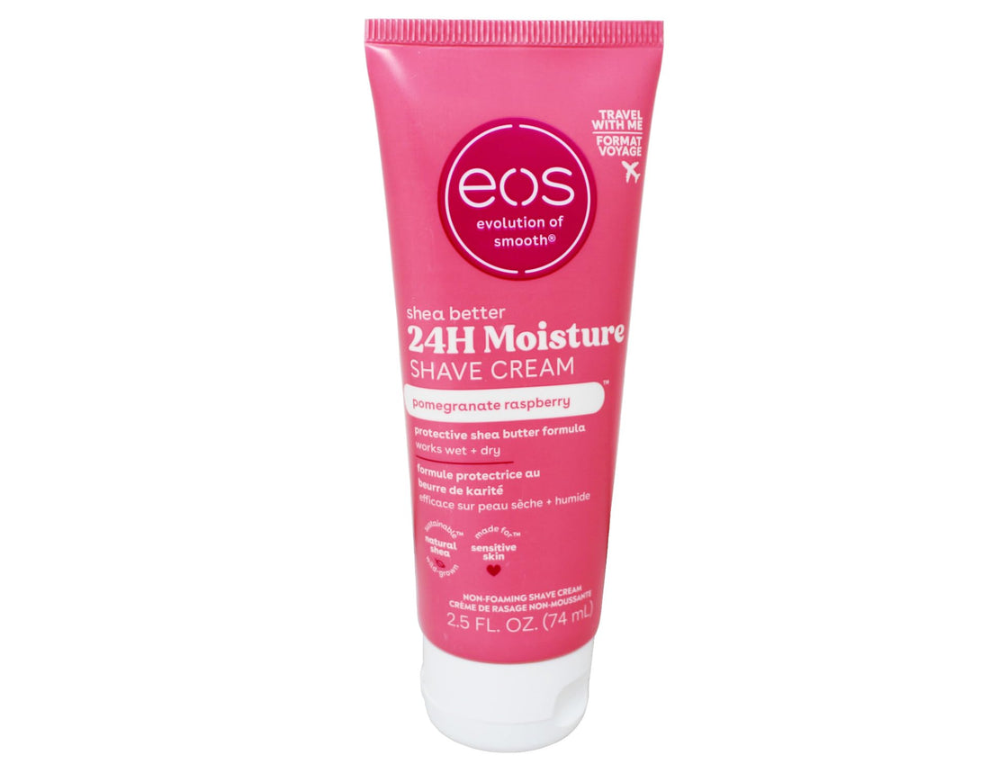 Evolution- of- Smooth Shave Cream Pomegranate Raspberry, 2.5 oz for Women (4 Pack)