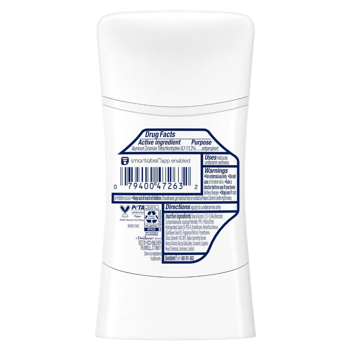 Dove Advanced Care Antiperspirant, Caring Coconut, 12-Pack – Moisturizing Deodorant Stick with 48H of Sweat Protection, 1.6 Oz Ea