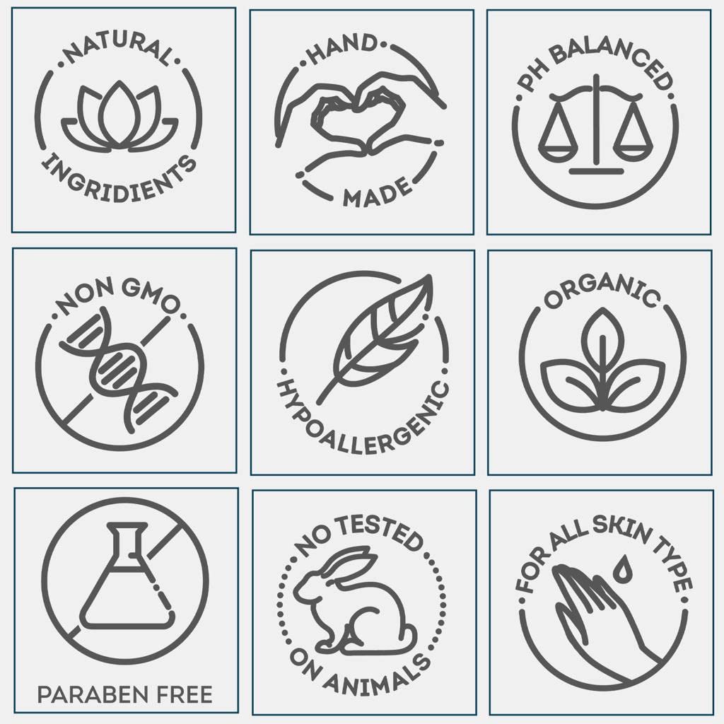 Natrulo Dead Sea Salt Soap Bar for Face & Body, 4oz – Pure Organic All Natural Goat's Milk Bar Soap for Psoriasis, Eczema, Acne, Dry Skin – Cleansing, Exfoliating, Brightening, Smoothing, Nourishing