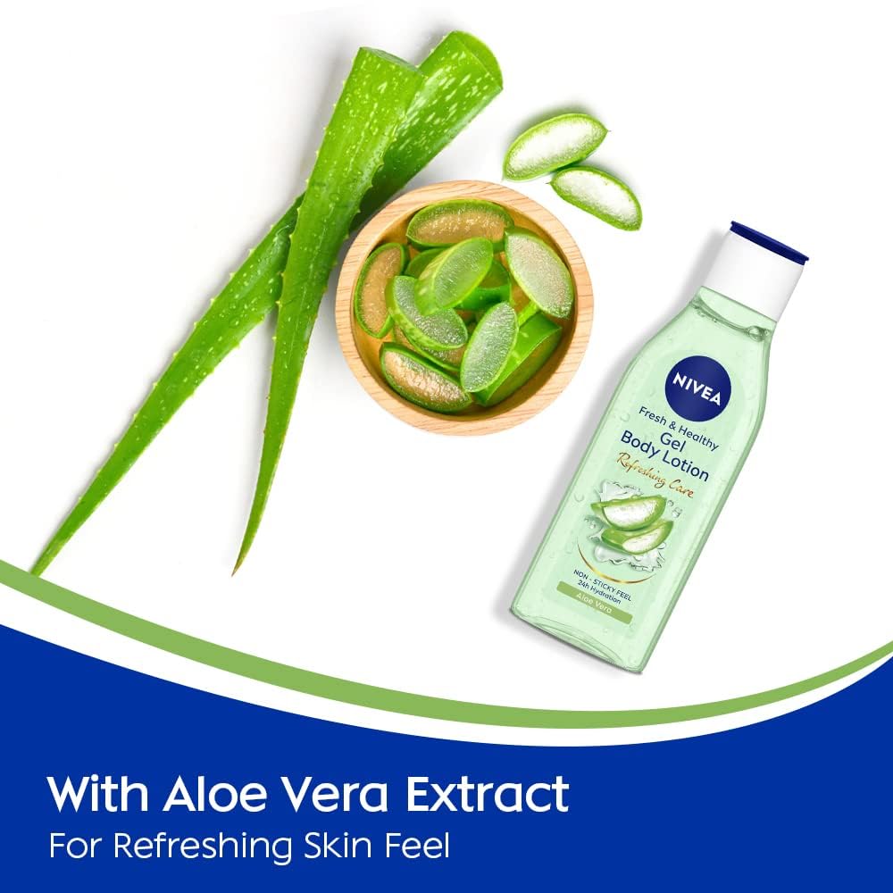 Metrey Herbotech Aloe Vera Gel Body Lotion, 75 ml