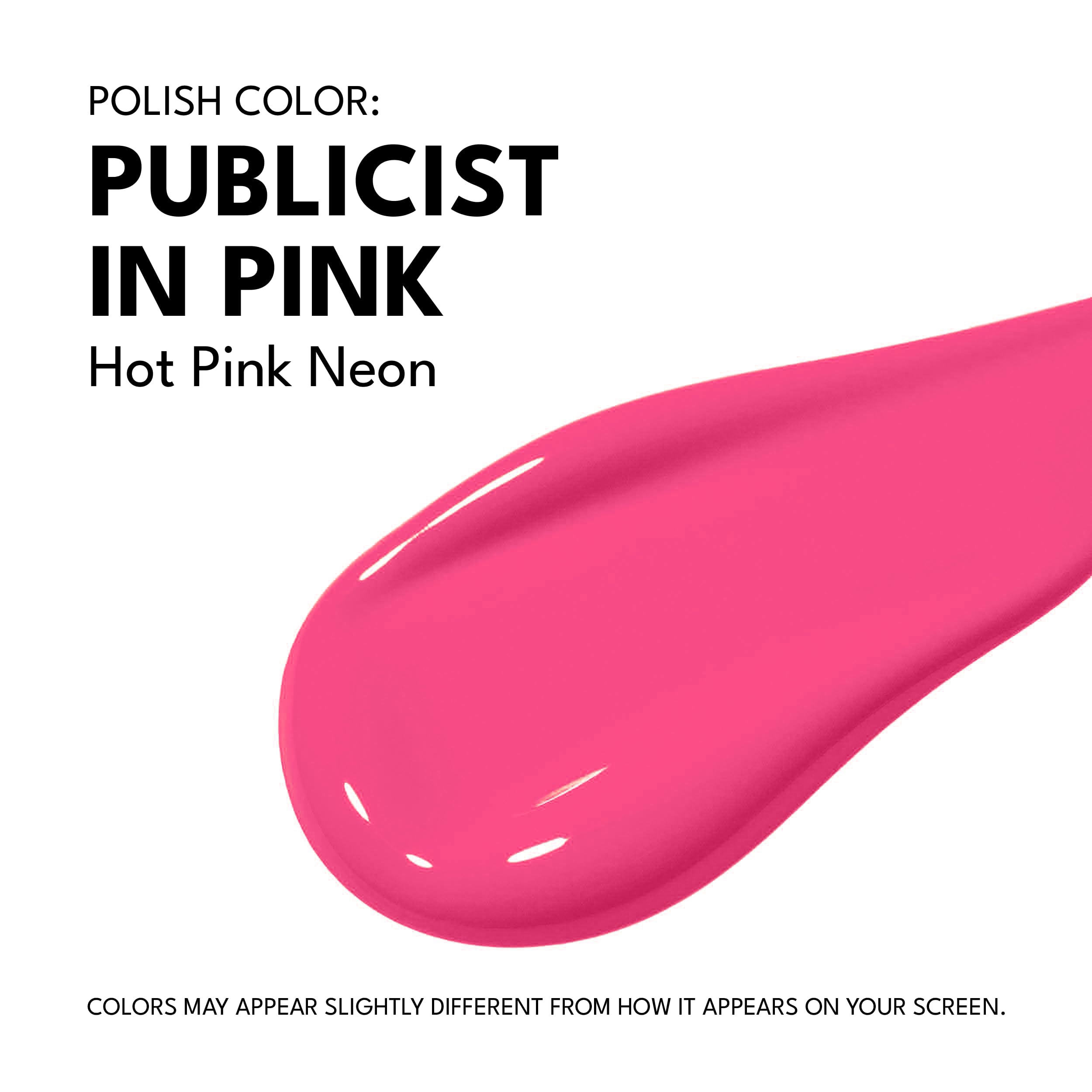 Red Carpet Manicure Fortify & Protect Publicist In Pink LED Nail Gel Color, 0.3 Fl. Oz.