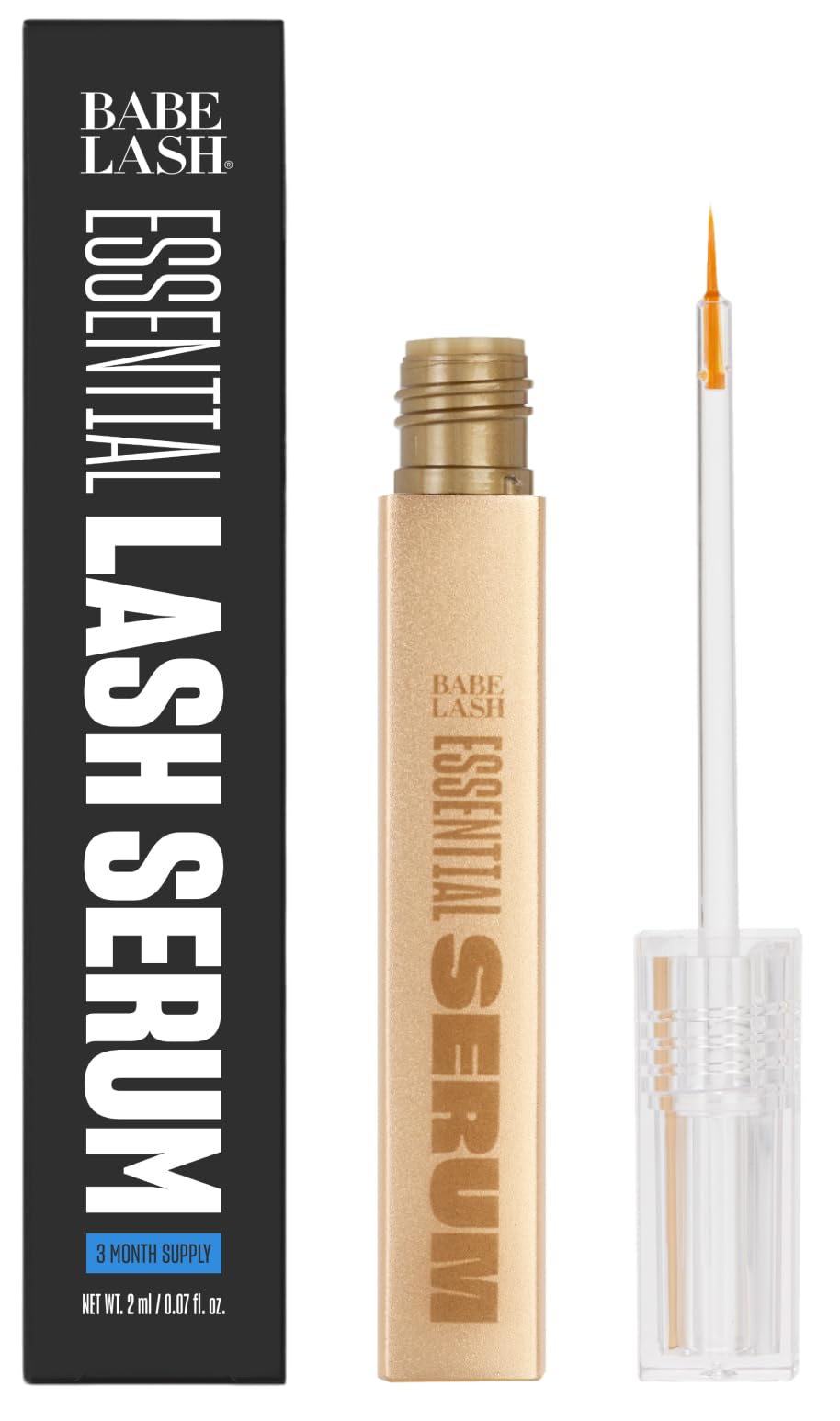 Babe Lash Eyelash Serum 2mL POWERFUL Brow & Lash Enhancing Formula for Beautiful, Strong Lashes