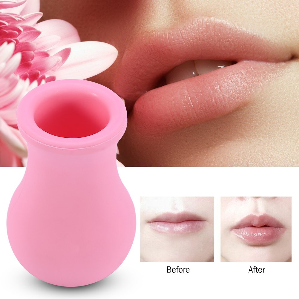 Lip Plumping Device, Soft Silicone Lips Enhancer Plumper Tool , Portable Lip Plumper Enhancer Device Makes Your Lip Looks More Full