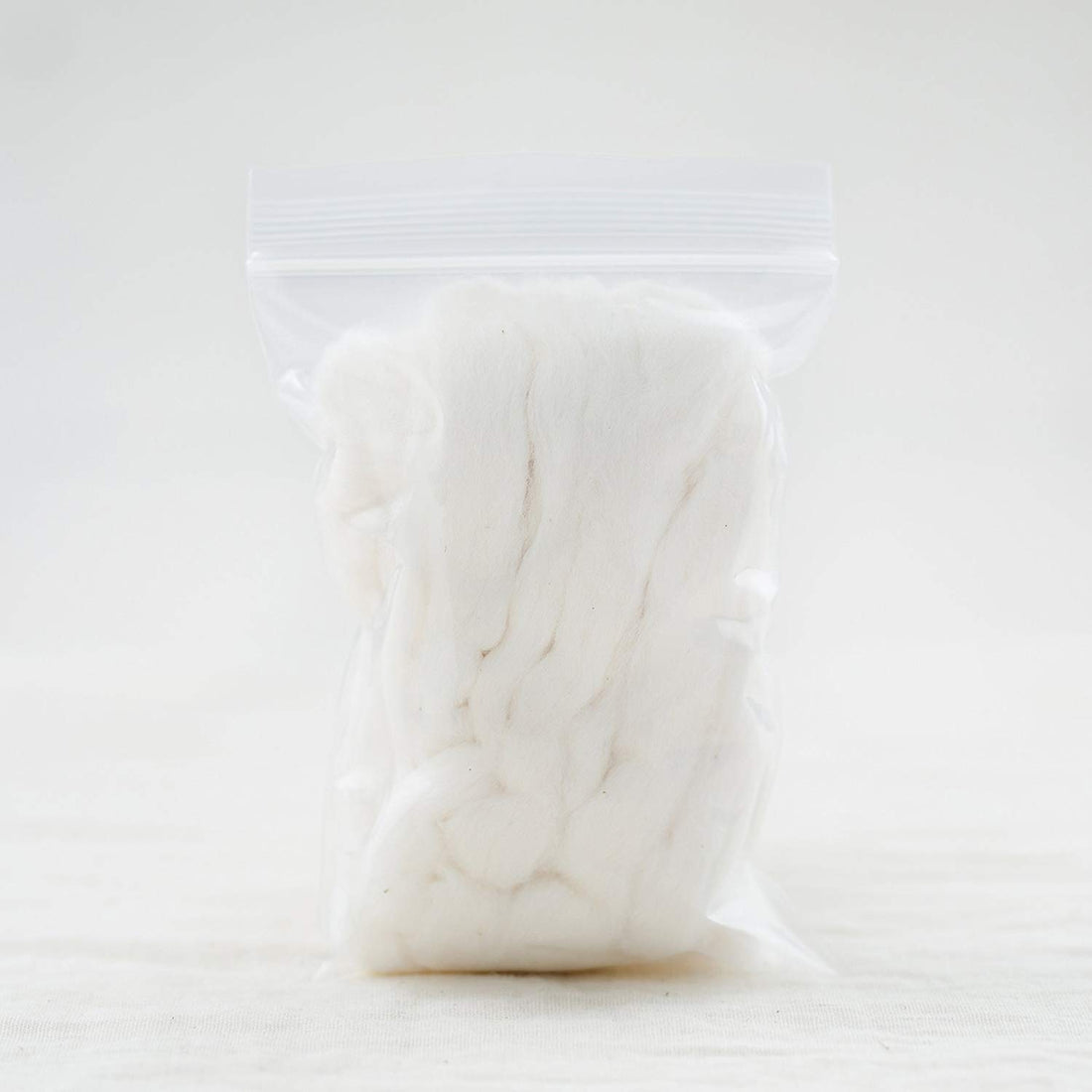 Japanese Organic Cotton Sliver 13 Feets 100% Organic Unbleached [Made in Japan] (8 Packs)