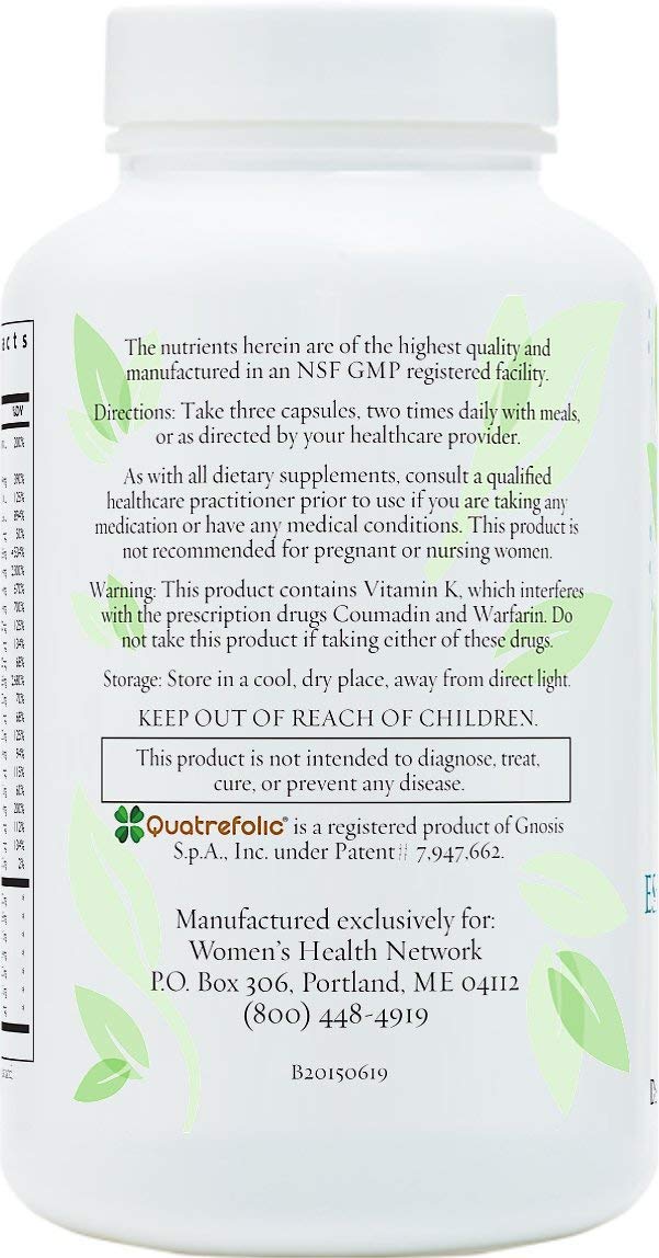 Essential Nutrients by Women's Health Network - The Most Complete Multivitamin and Multimineral Nutritional Supplement for Women - 180 Capsules