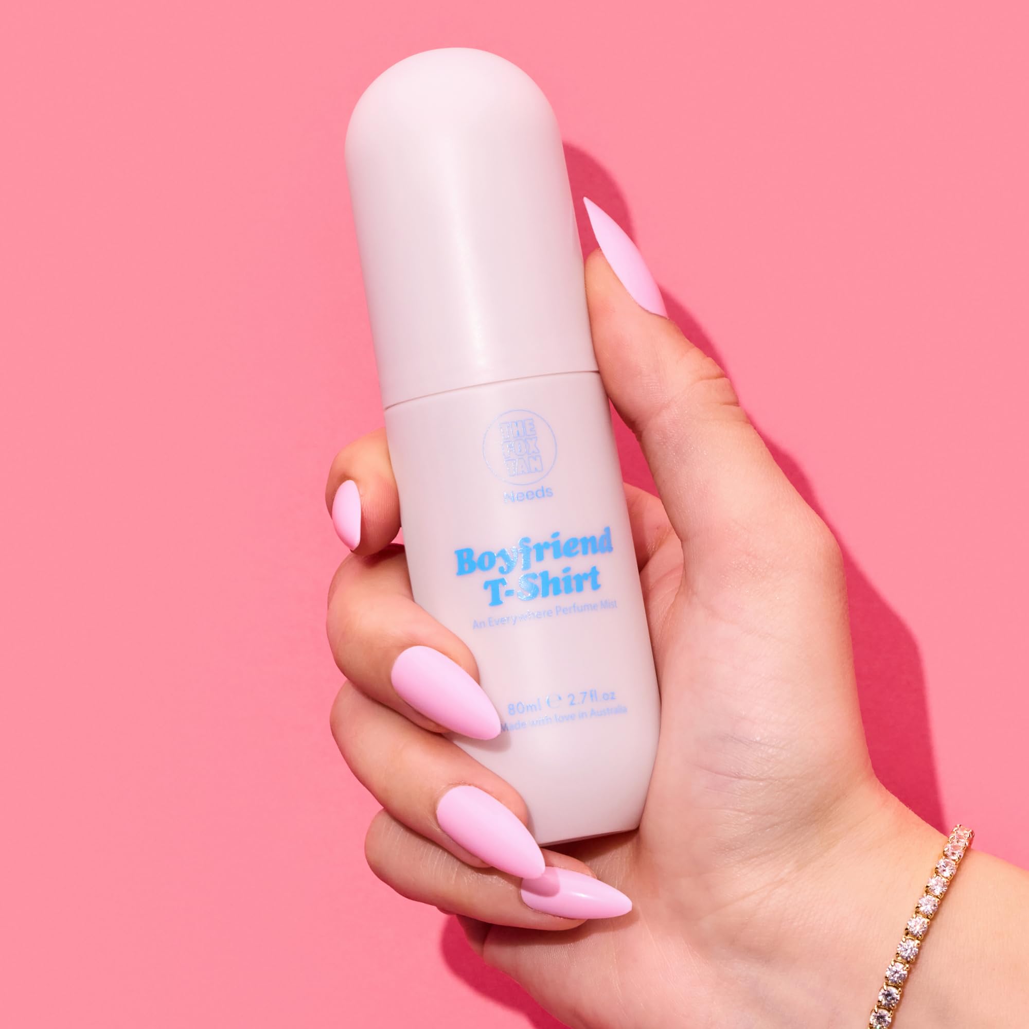 THE FOX TAN Everywhere Perfume Mist, Boyfriend's T-Shirt Scent, Spray for Women & Men, Long-Lasting Fragrance, Vegan & Cruelty-Free, 80mL