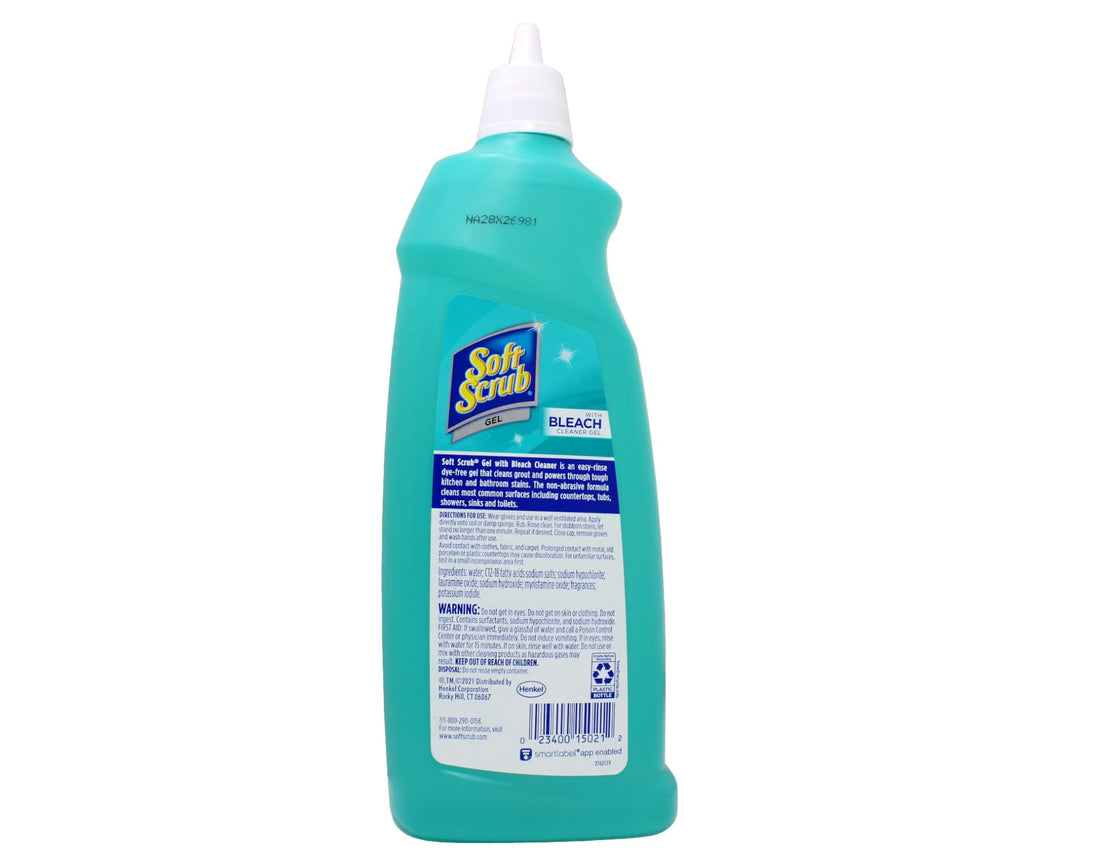Soft Scrub Soft Scrub Gel Cleanser with Bleach -12.6 Fl Oz (Pack of 2)