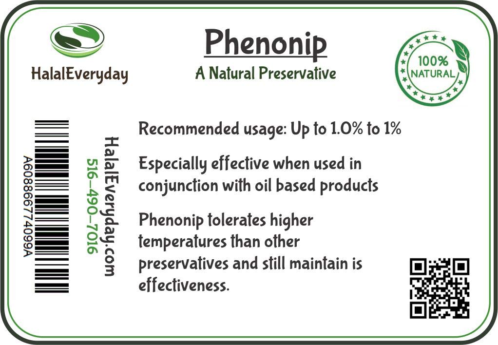 Phenonip Natural Preservative Used For Lotion, Cream, Lip Balm Or Body Butter 4 Oz